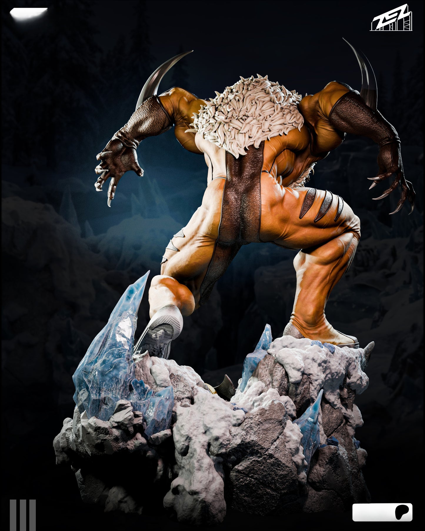 1407 Sabretooth_ Marvel Comics - STL 3D Print Files
