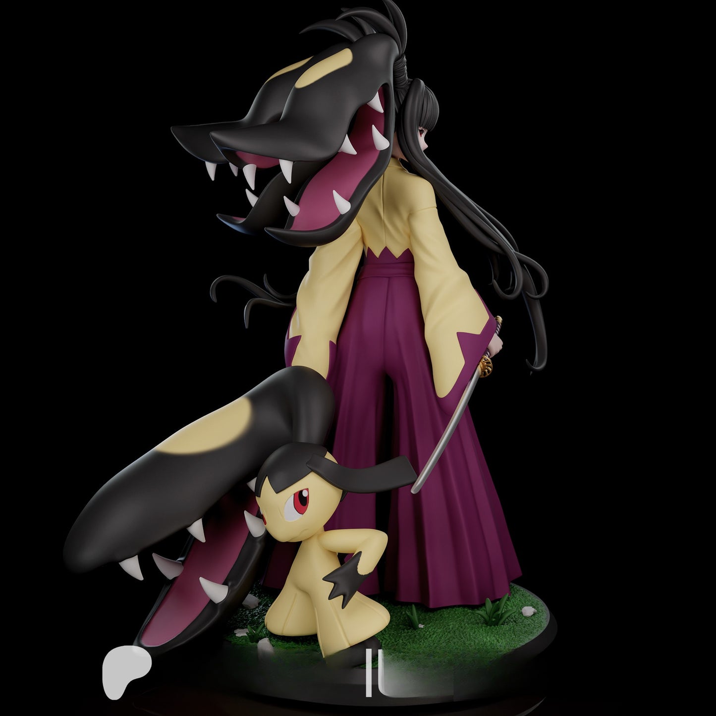 1668 Mega Mawile_Pokemon - STL 3D Print Files