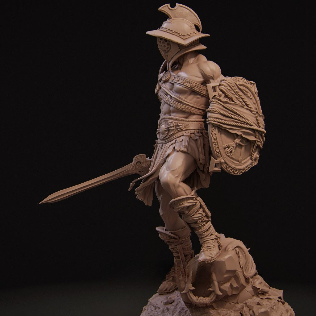 0853 Gladiator Swordsman - STL 3D Print Files