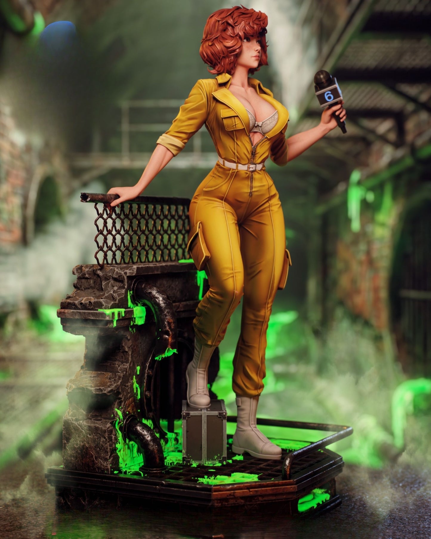 0347 April O’Neil NSFW - STL 3D Print Files