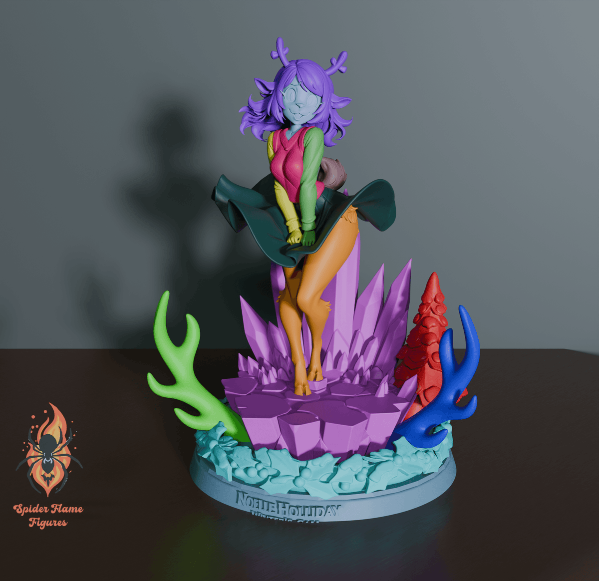 1980 Noelle Holiday_Deltarune - STL 3D Print Files