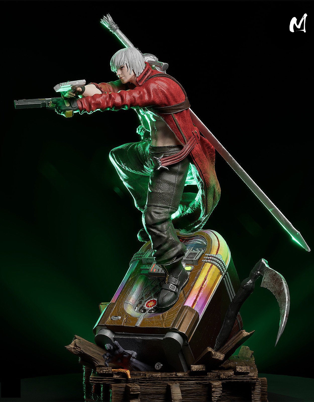 1623 Dante_Devil May Cry 3 - STL 3D Print Files
