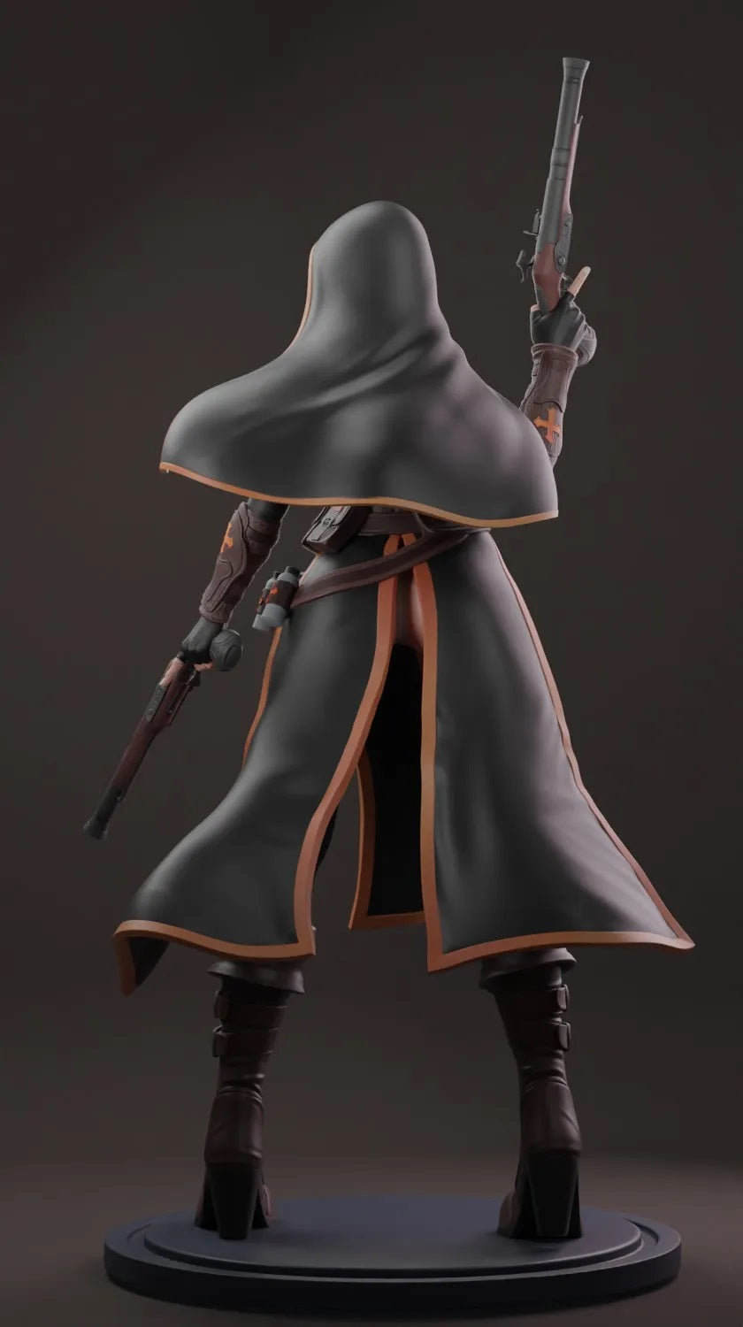 1063 Hunter Nun - STL 3D Print Files