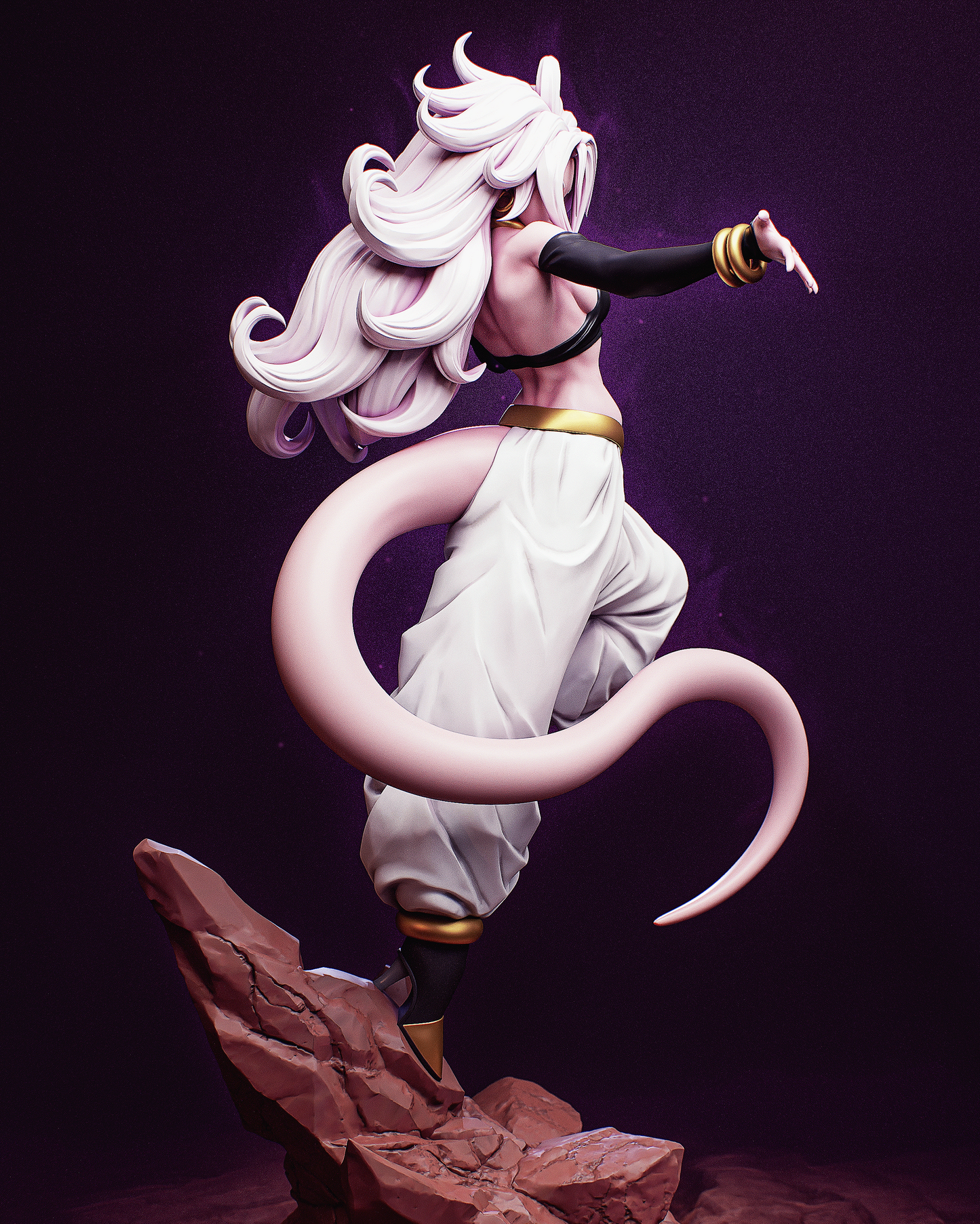 1635 Android 21_Dragon Ball - STL 3D Print Files