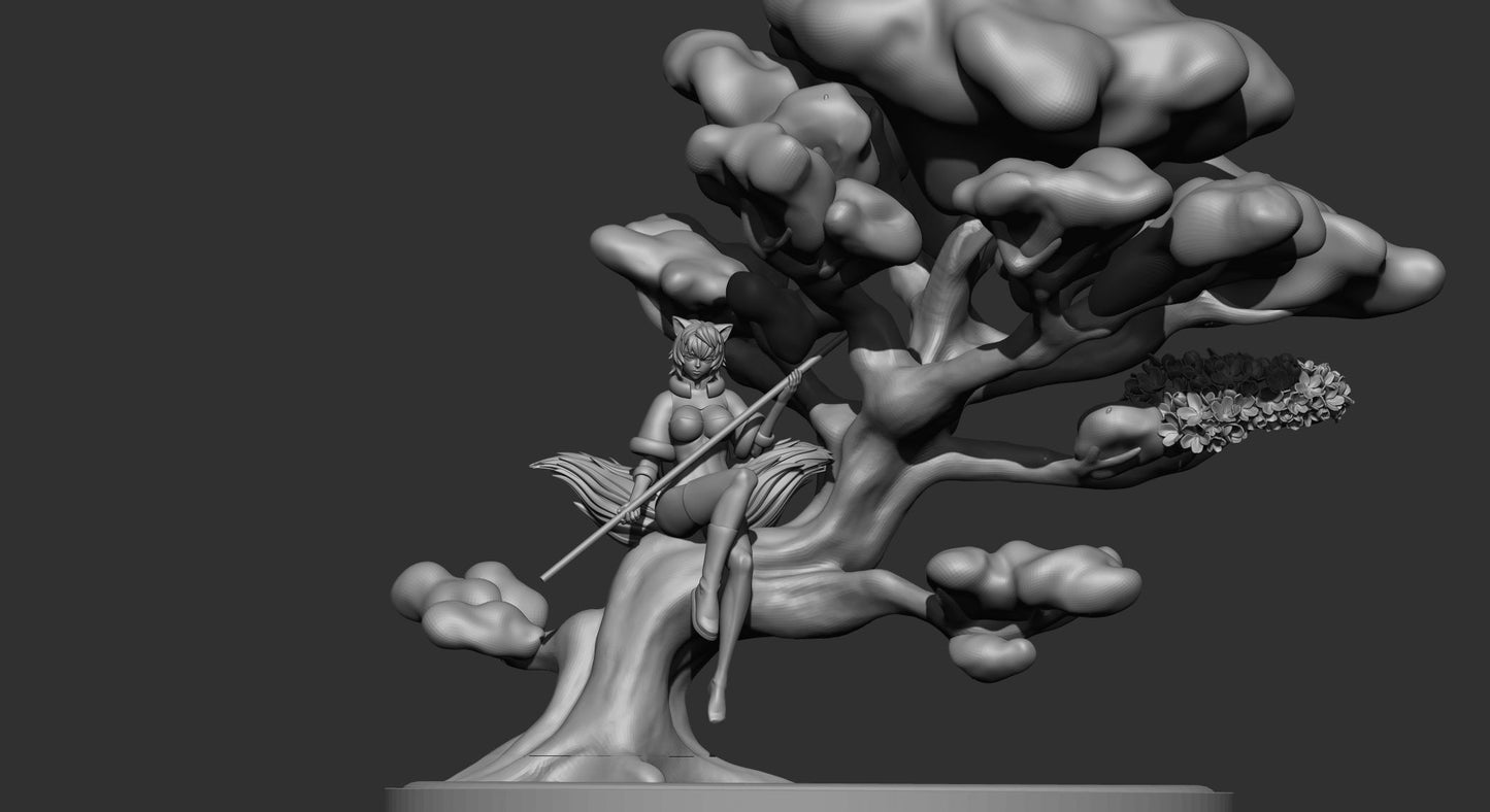 0299 Sakura Tree OC - STL 3D Print Files