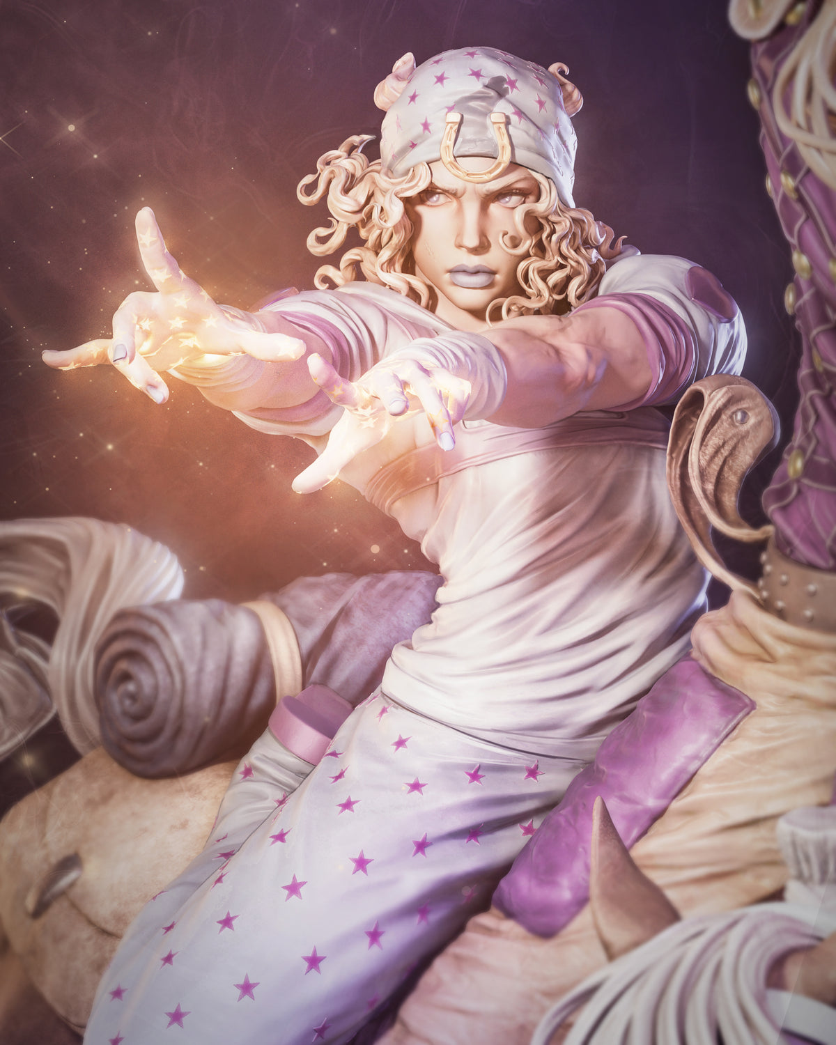 2102 JohnnyJoestar&GyroZeppeli_JoJo's Bizarre Adventure - STL 3D Print Files