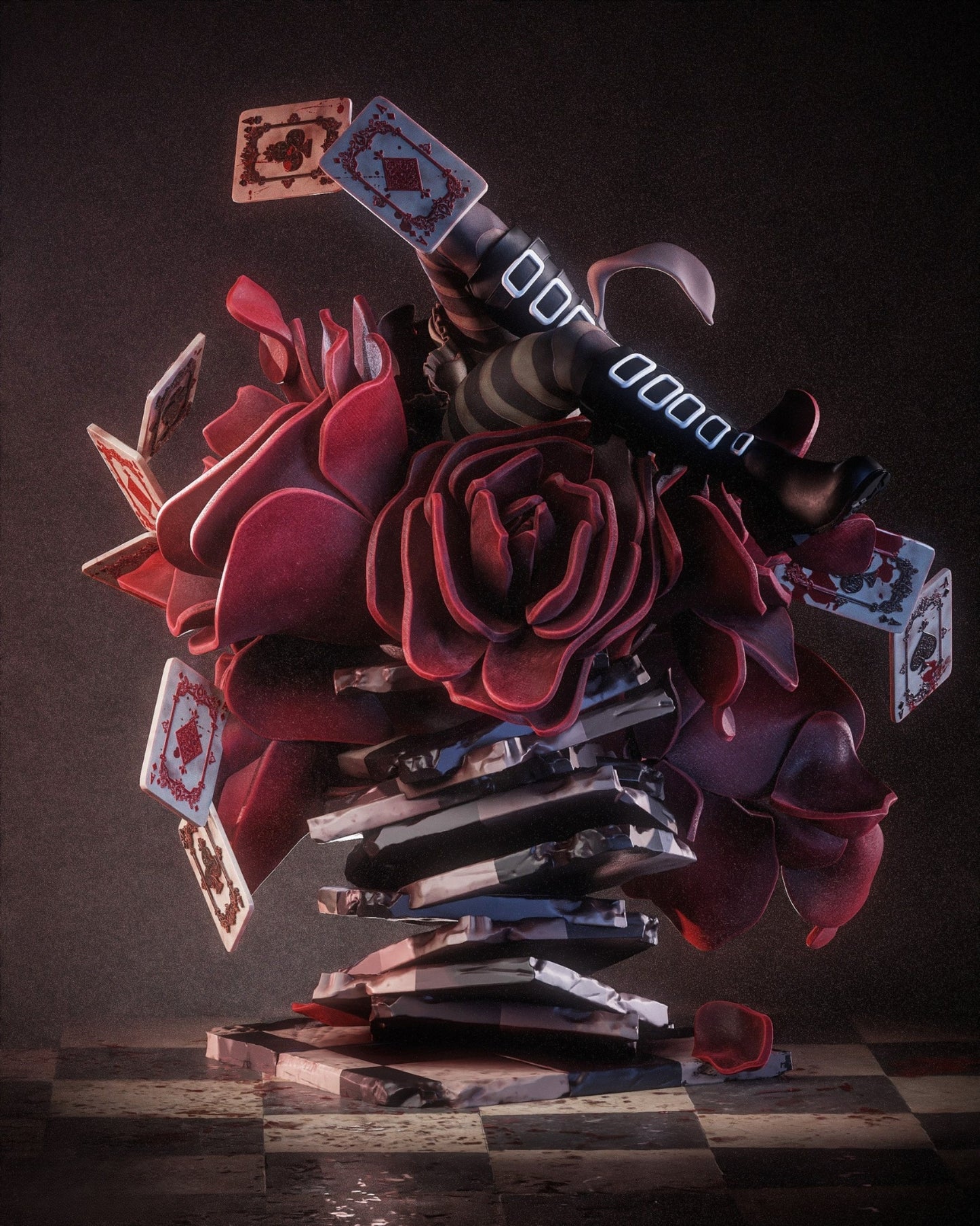 1627 Alice_Twisted Wonderland NSFW - STL 3D Print Files