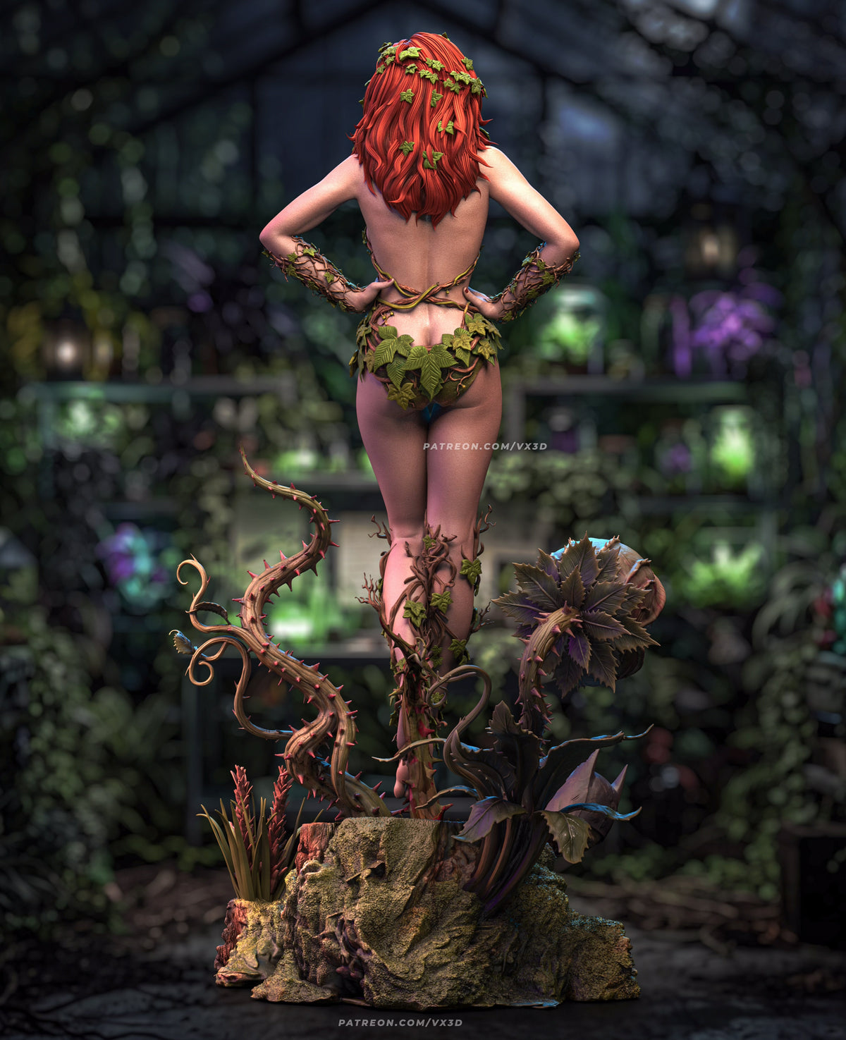 1999 Poison Ivy_DC Comics NSFW - STL 3D Print Files