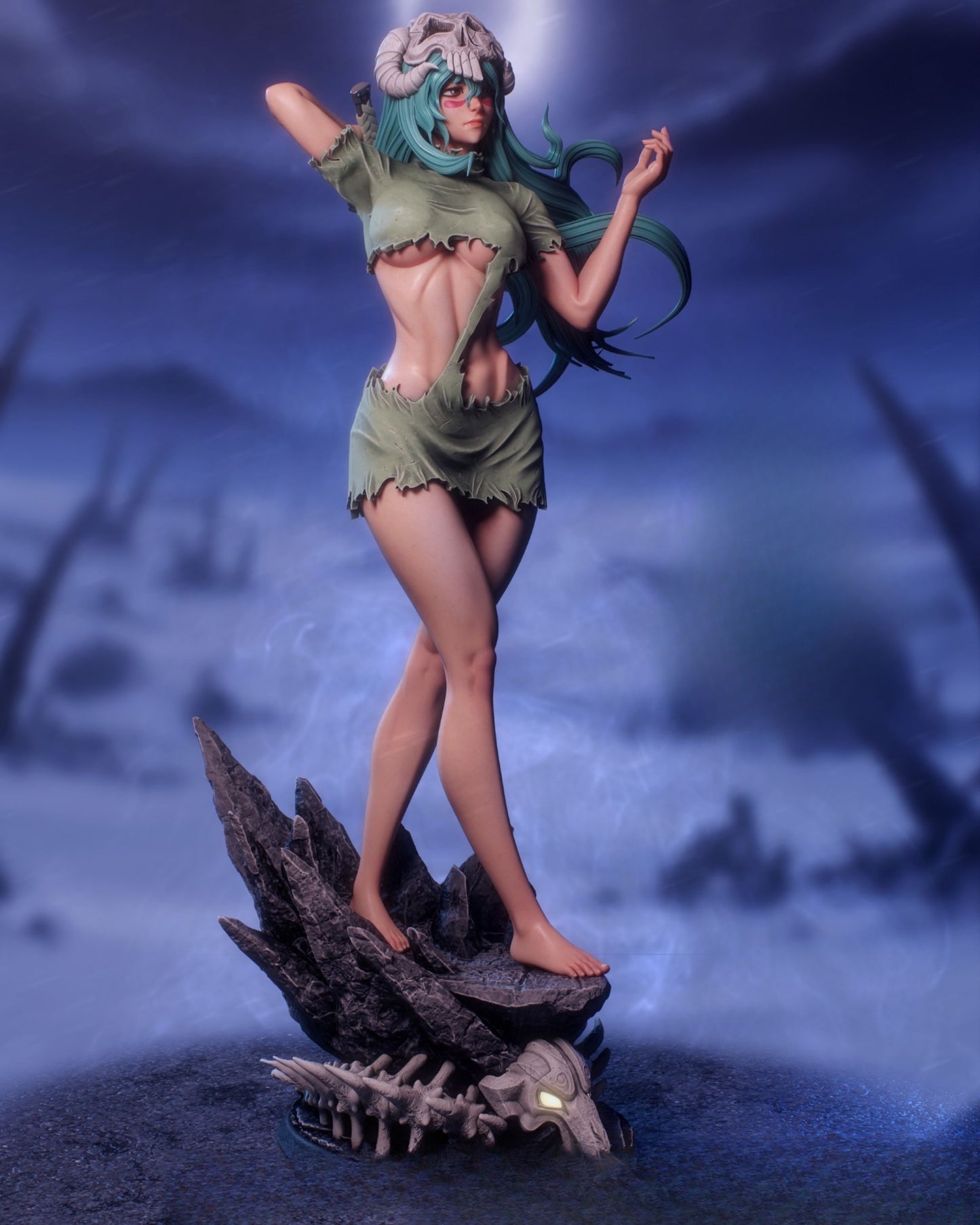 0270 Bleach Nelliel - STL 3D Print Files