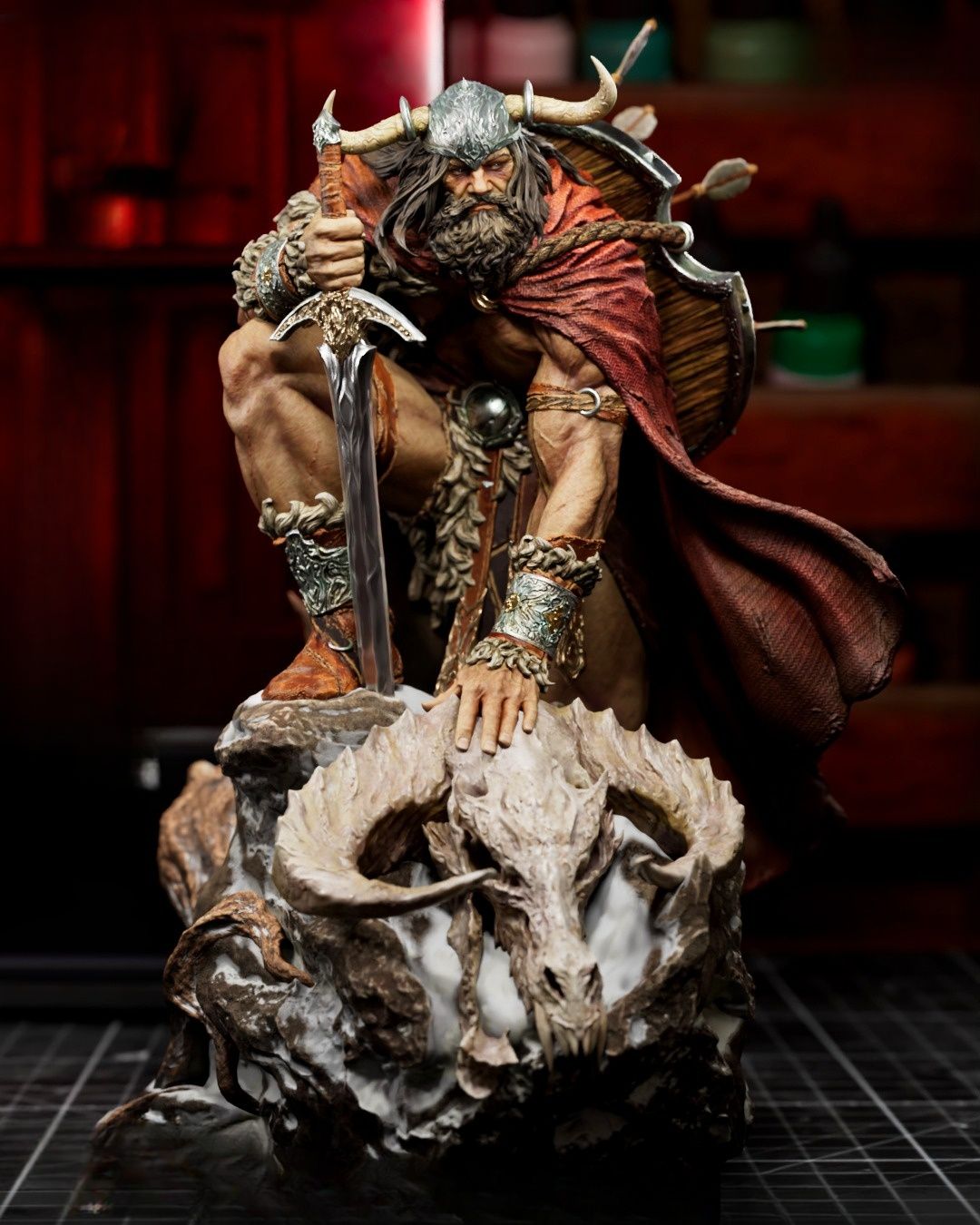 0352 Draven_League of Legends - STL 3D Print Files