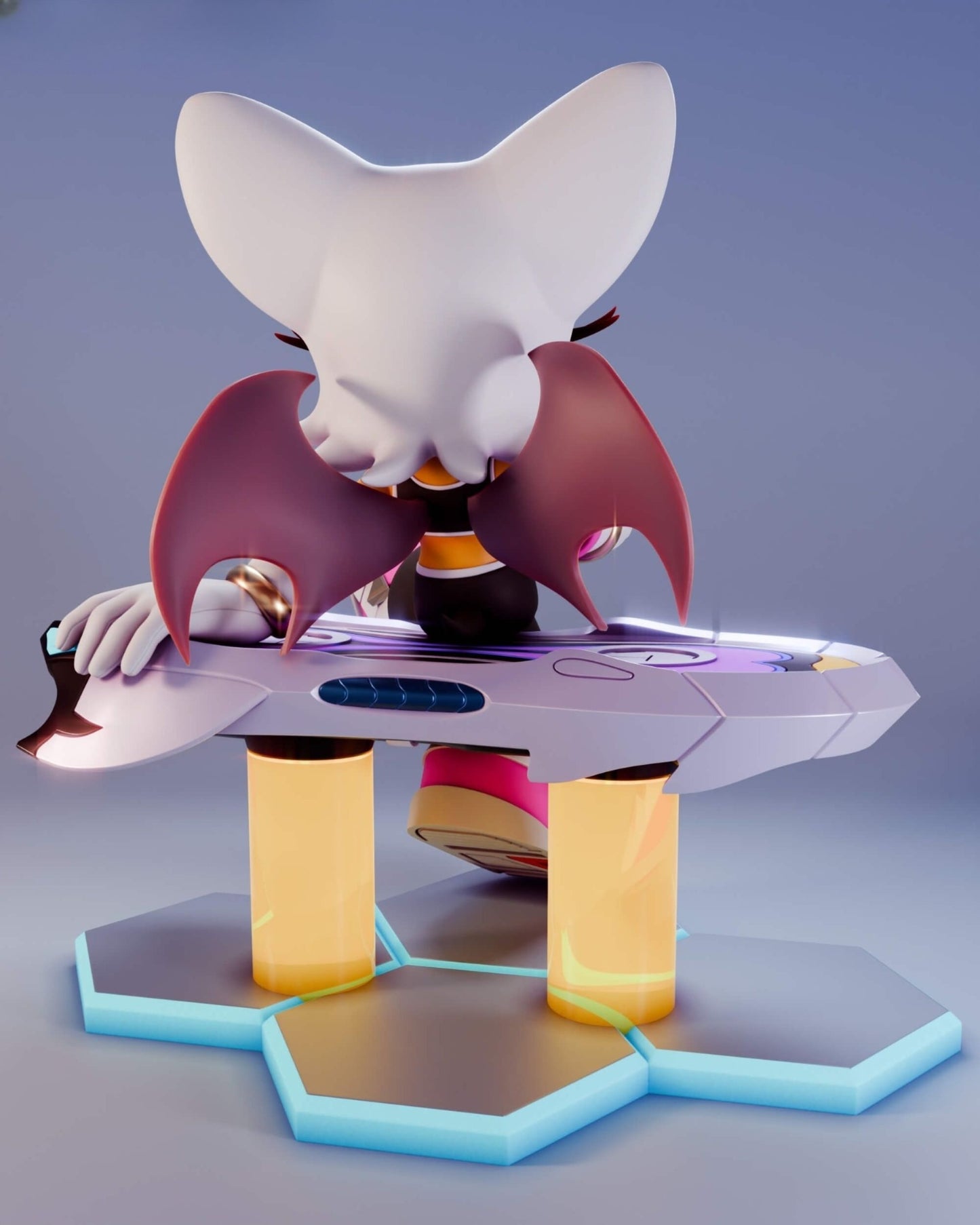 0277 Rouge_Riders_Sonic_The_Hedgehog - STL 3D Print Files