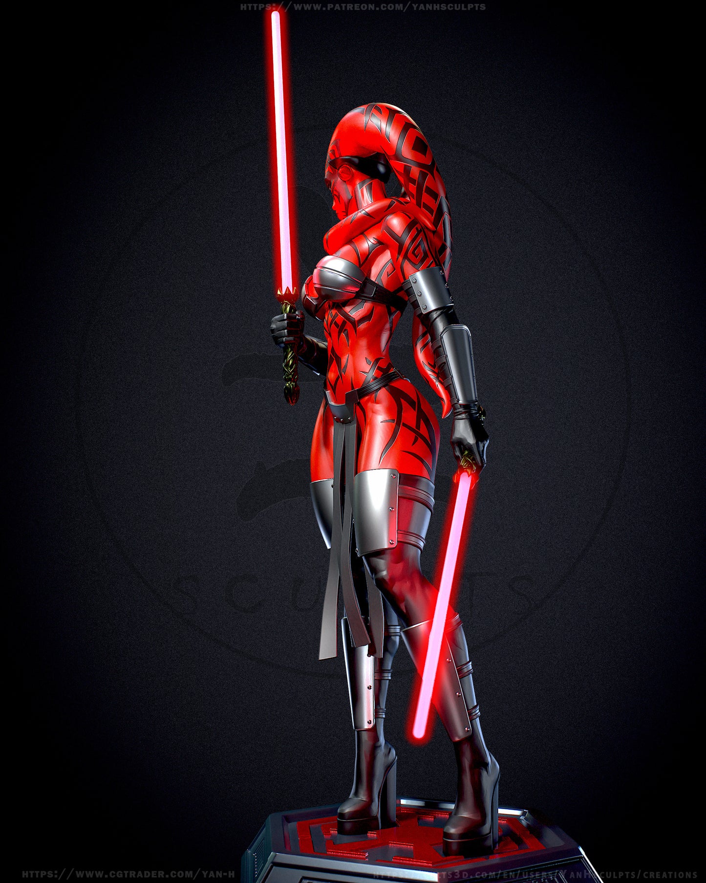 0875 Darth Talon - STL 3D Print Files