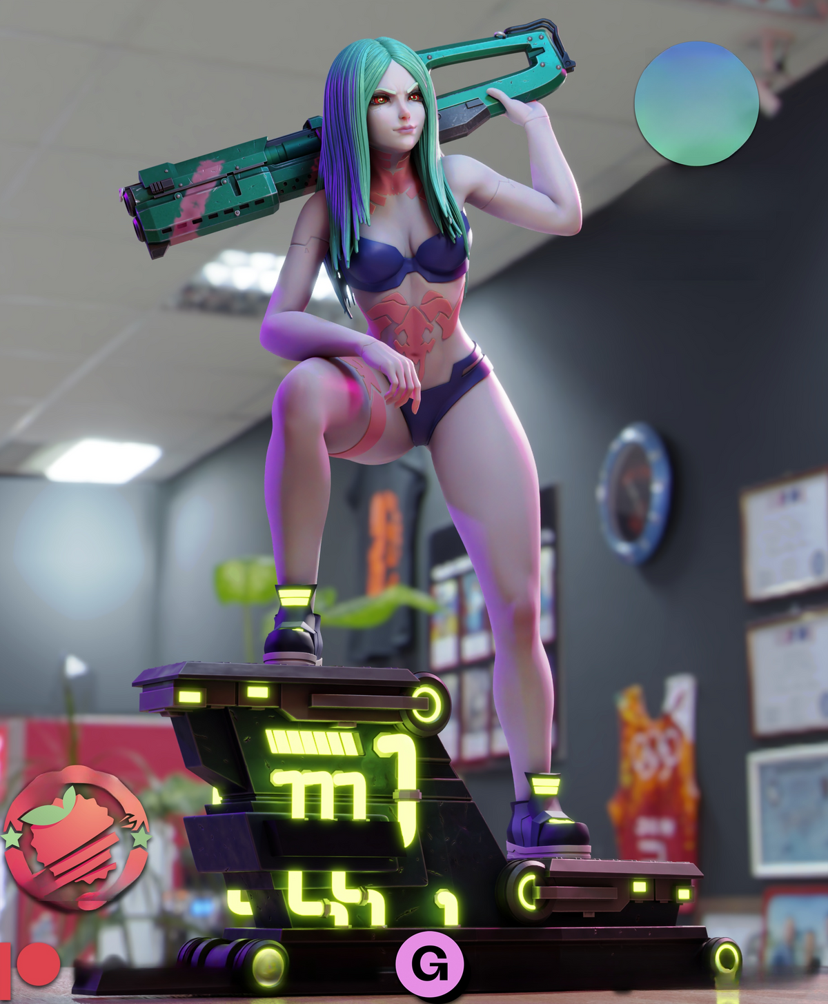 1791 Rebecca_Cyberpunk Edgerunners NSFW - STL 3D Print Files