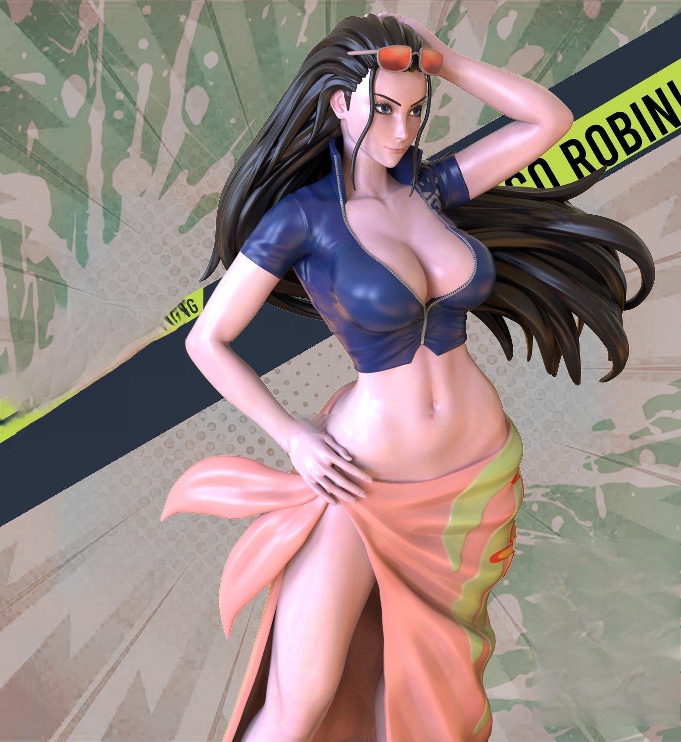 0435 Nico Robin NSFW - One Piece - STL 3D Print Files