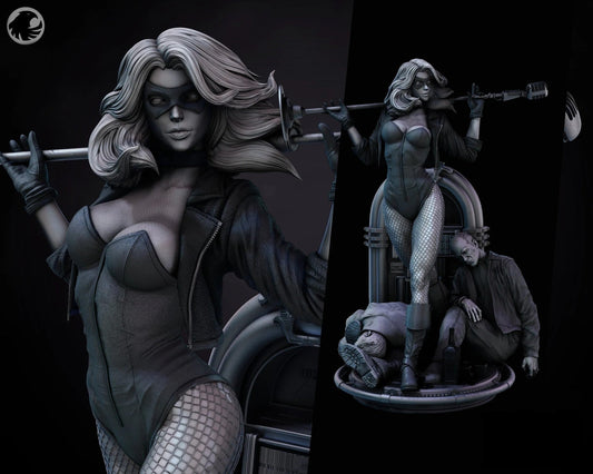 0423 Black Canary - DC Comics (1446) - STL 3D Print Files
