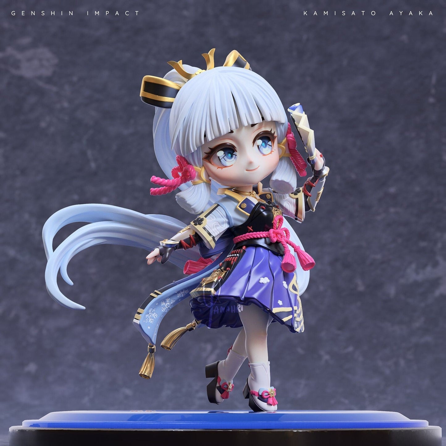 0625 Chibi Kamisato Ayaka - Genshin Impact - STL 3D Print Files