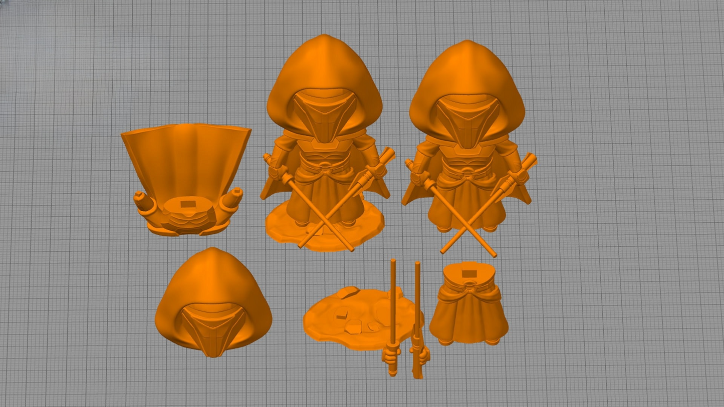 0081 Darth Revan - STL 3D Print Files