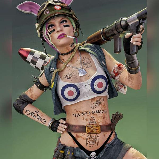 0831 Tank Girl - STL 3D Print Files