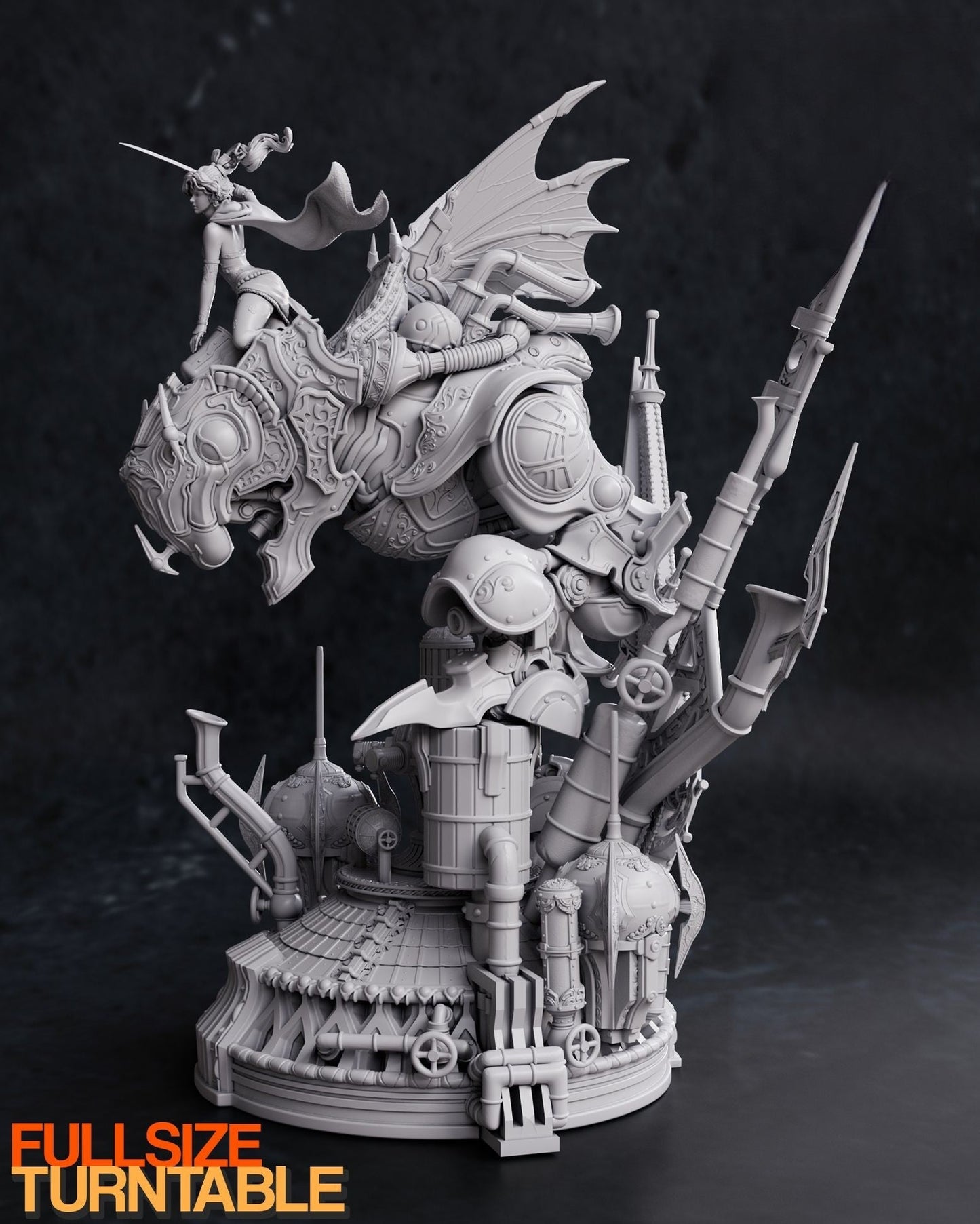 0799 Terra Magitek - Final Fantasy VI - STL 3D Print Files