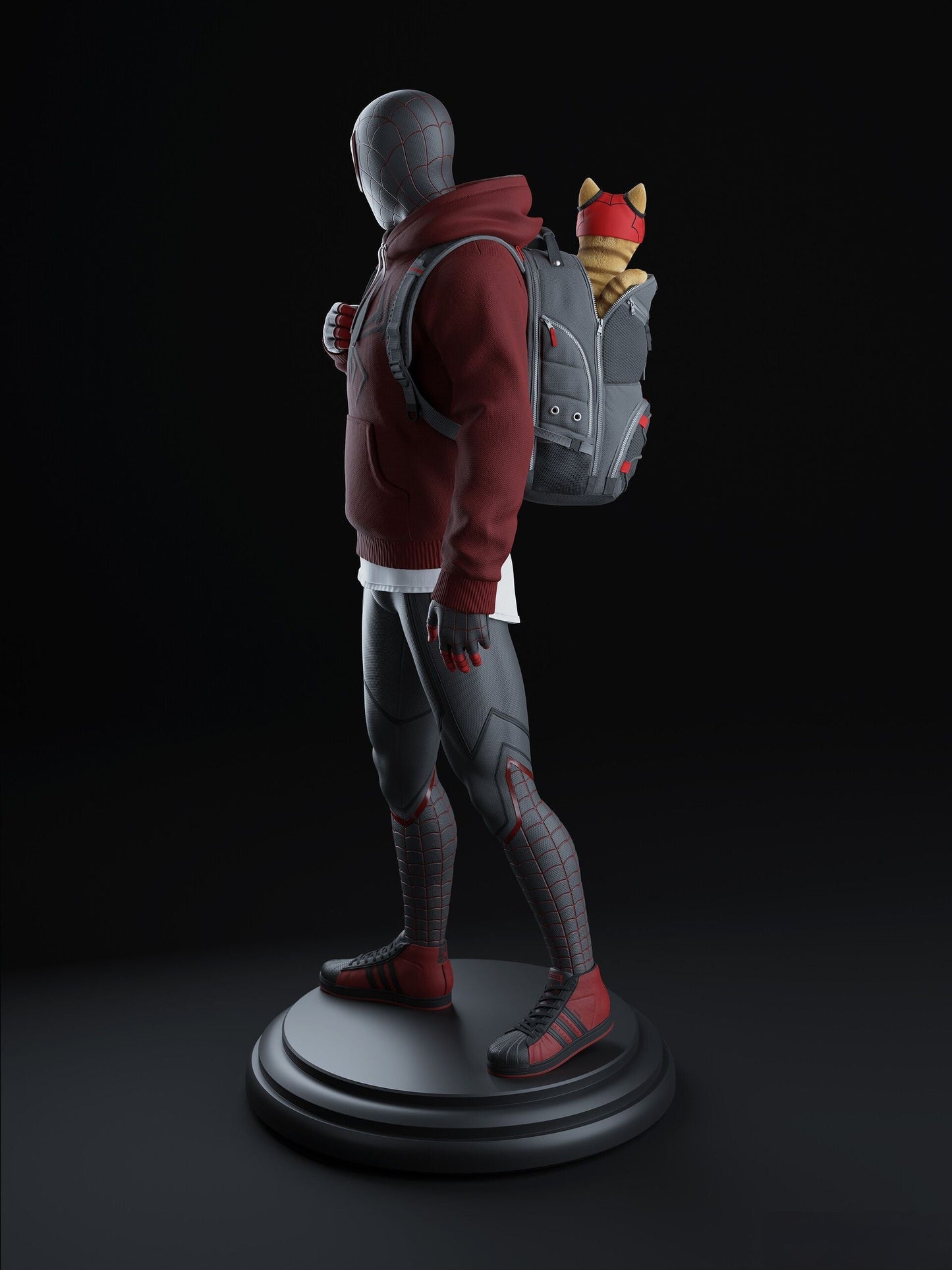0479 Miles Morales - Spider-Man (1327) - STL 3D Print Files