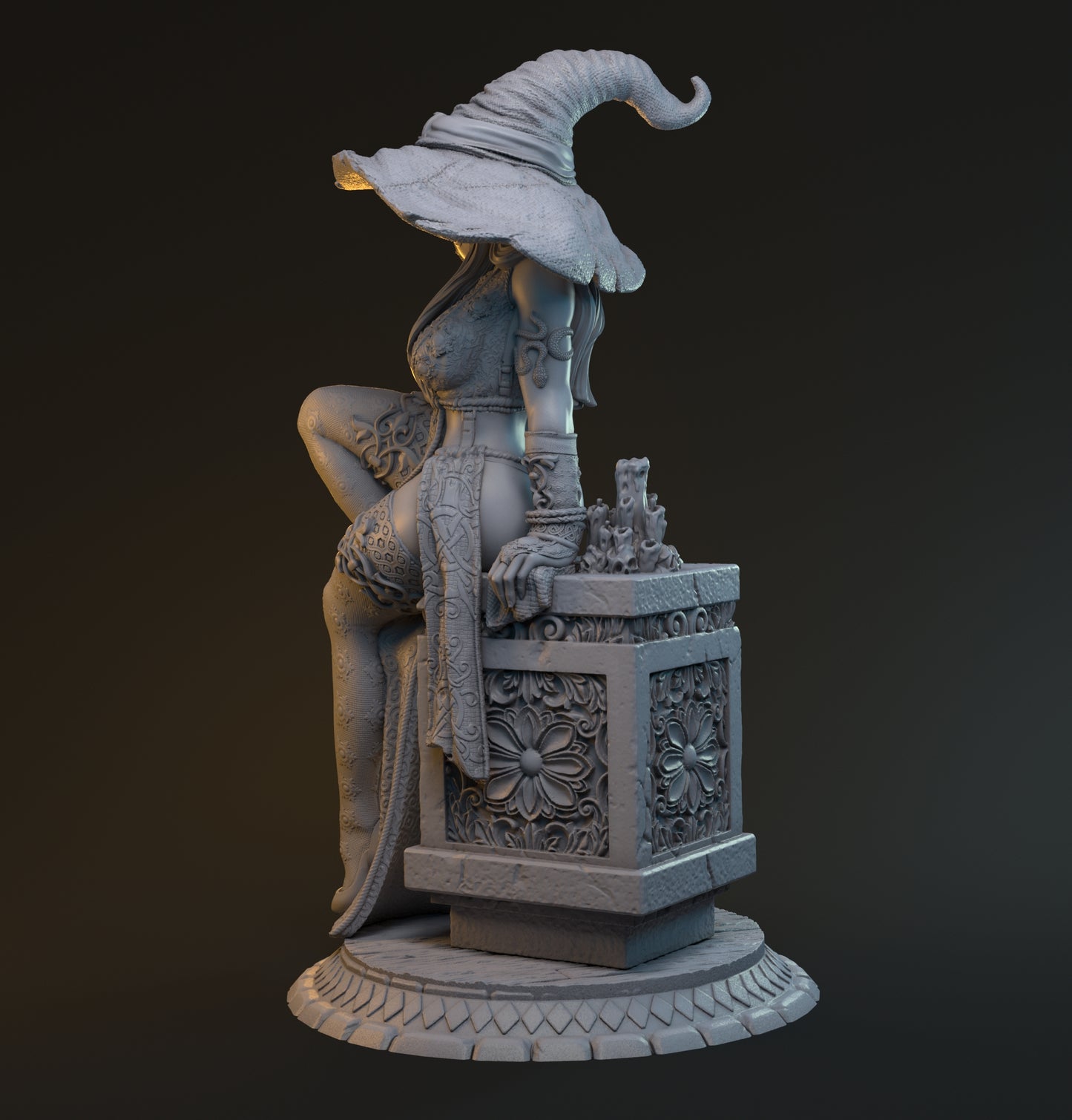 1718 Merlin_Miniature NSFW - STL 3D Print Files