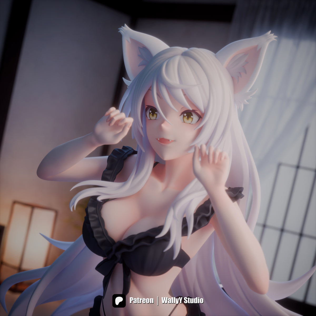1992 Black Hanekawa_Monogatari - STL 3D Print Files