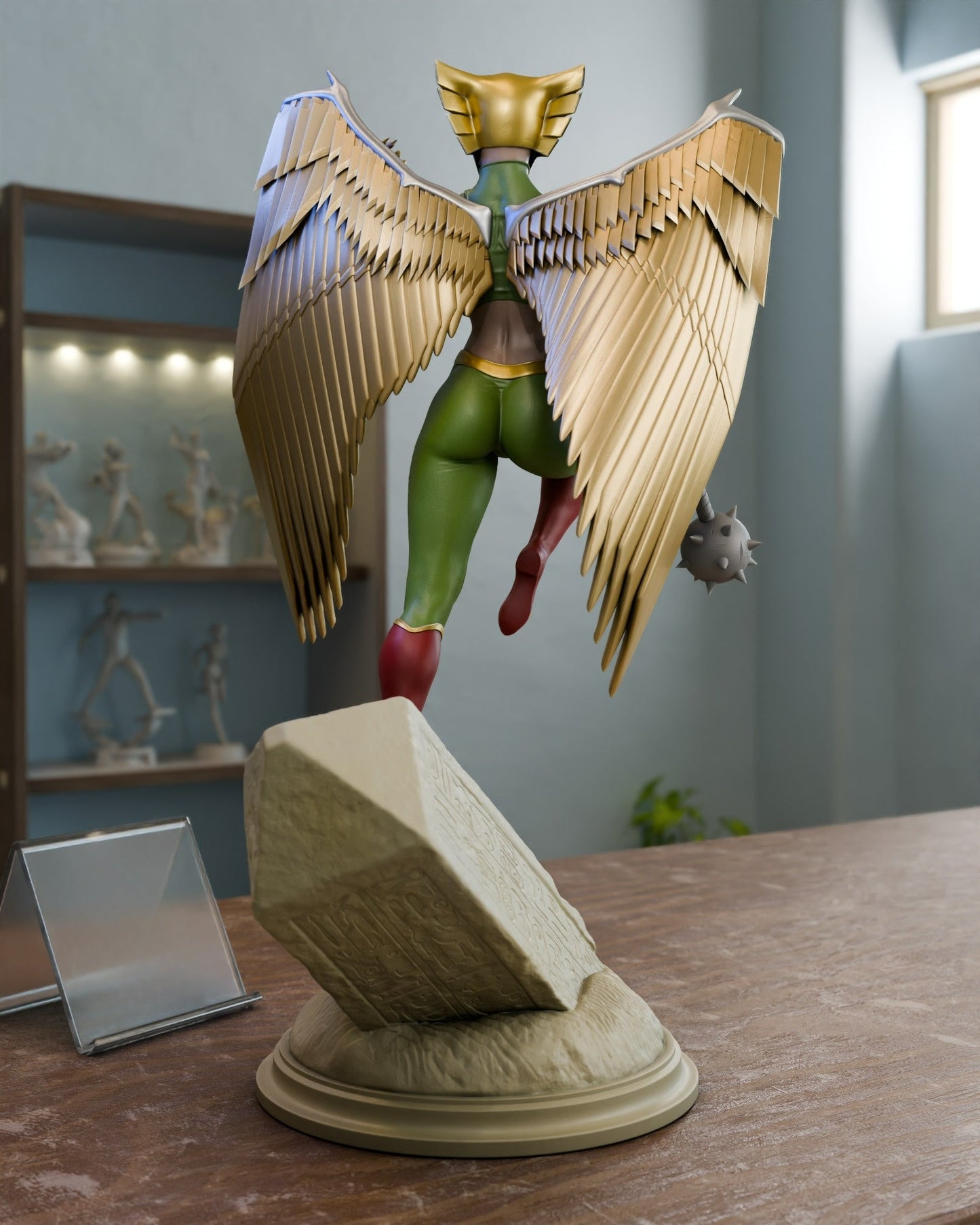0919 Hawkgirl - DC Comics (2881) - STL 3D Print Files
