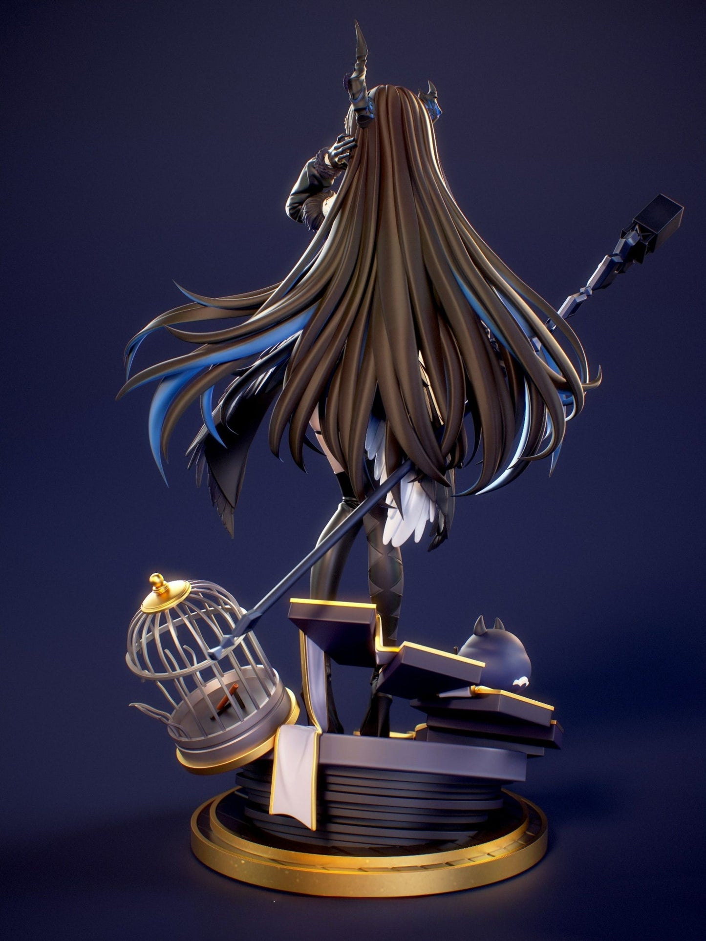 0521 Nerissa Ravencroft - Virtual YouTuber (3767) - STL 3D Print Files