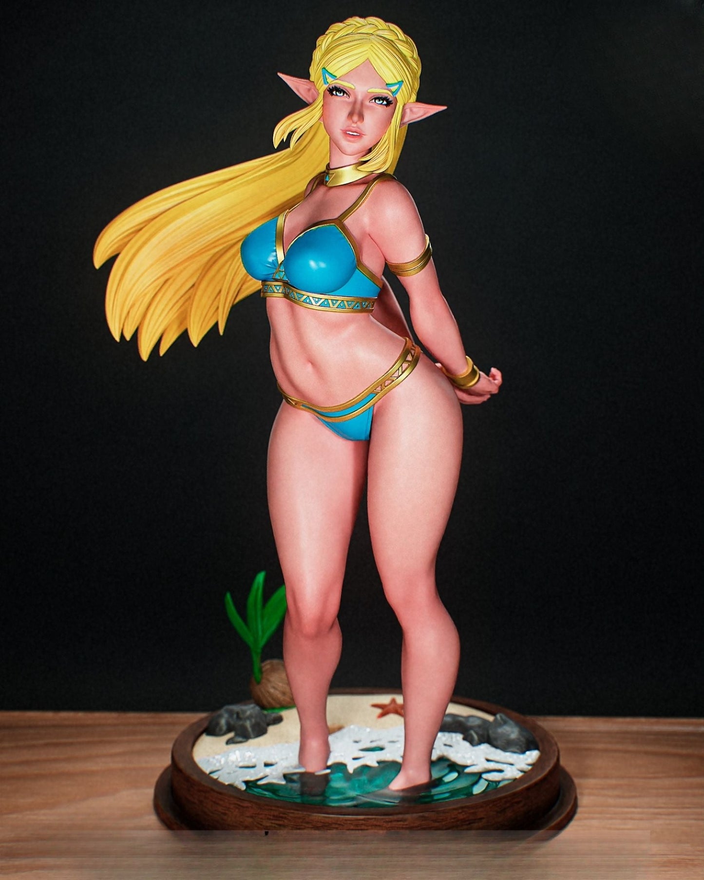 0545 Princess Zelda NSFW - The Legend of Zelda (4025) - STL 3D Print Files
