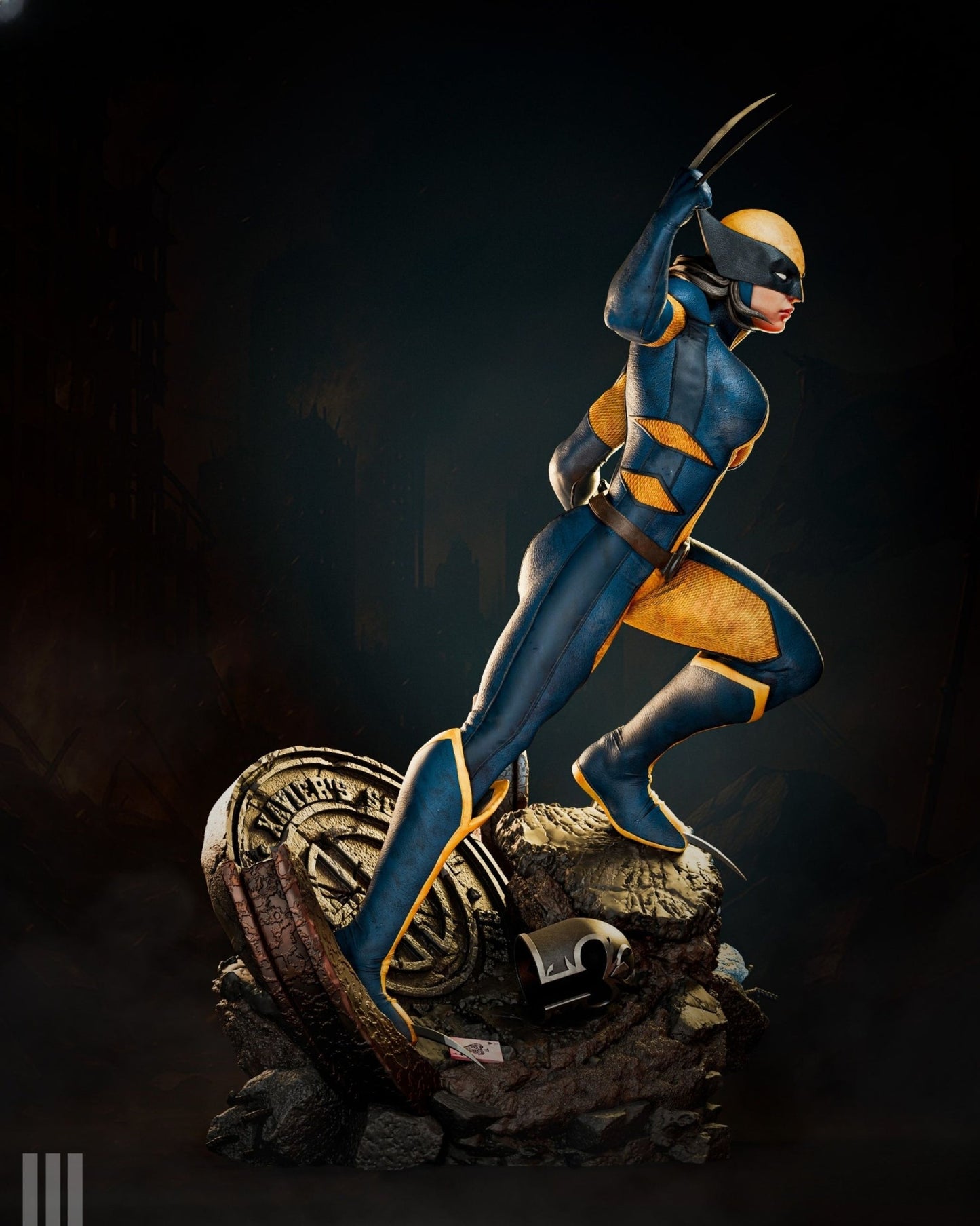 0983 X-23 - X-men (4054) - STL 3D Print Files
