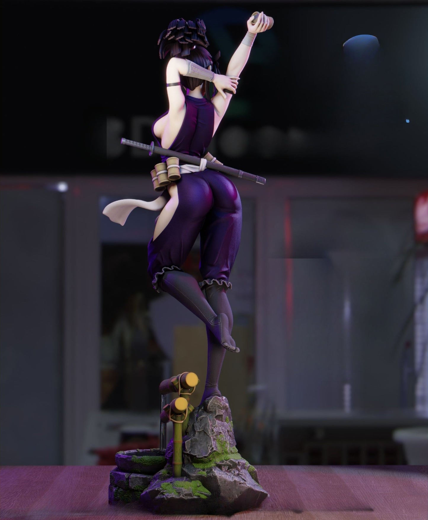 1084 Yuzuriha NSFW - Hell's Paradise (4253) - STL 3D Print Files