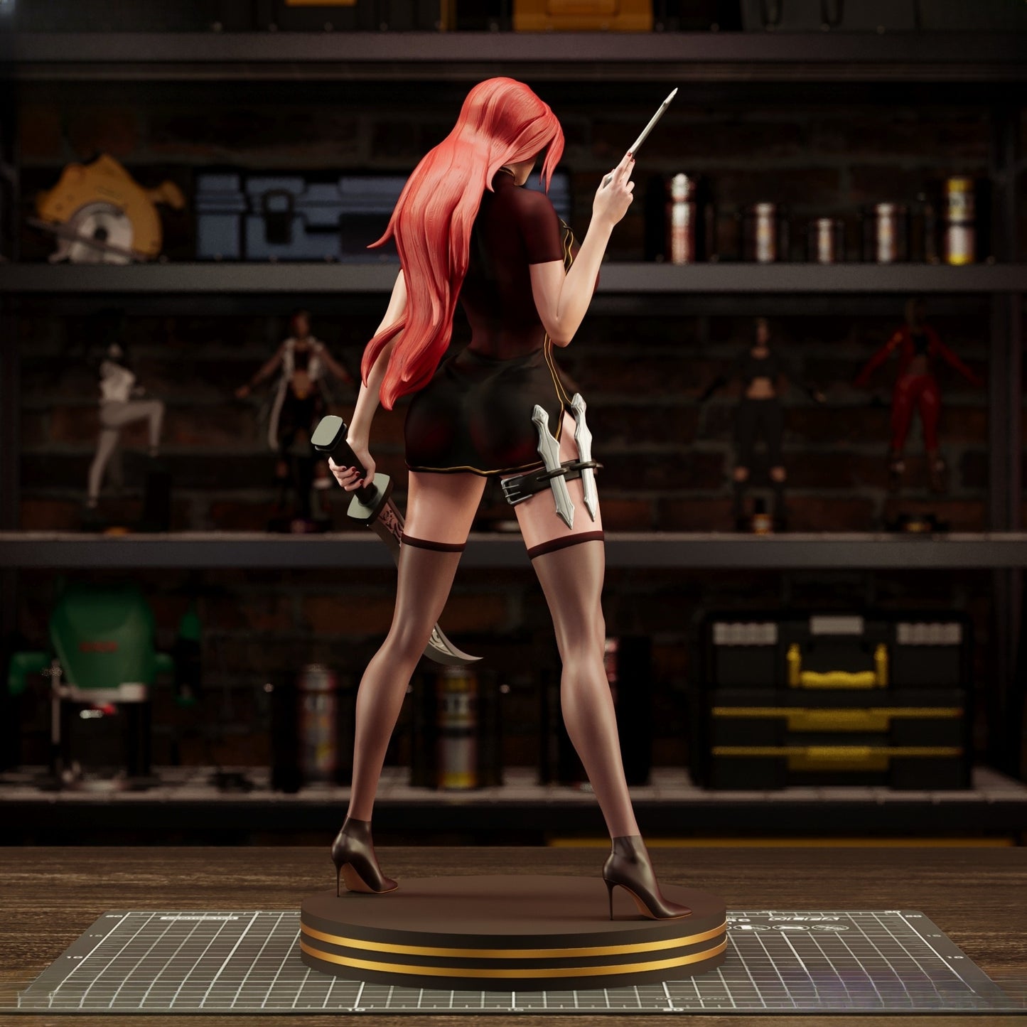 1030 Katarina_League of Legends - STL 3D Print Files
