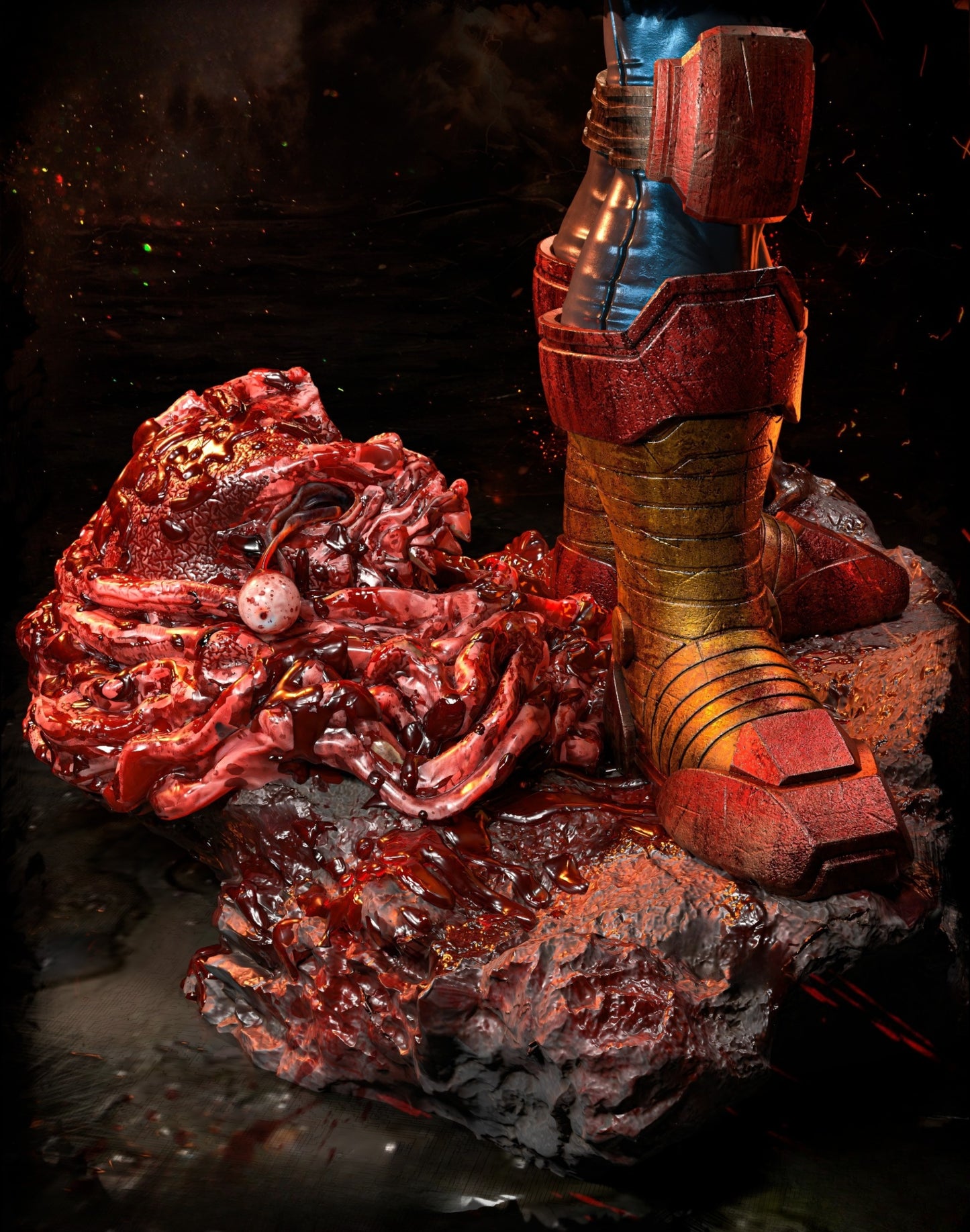 1201 Battle Beast_The Invincible - STL 3D Print Files