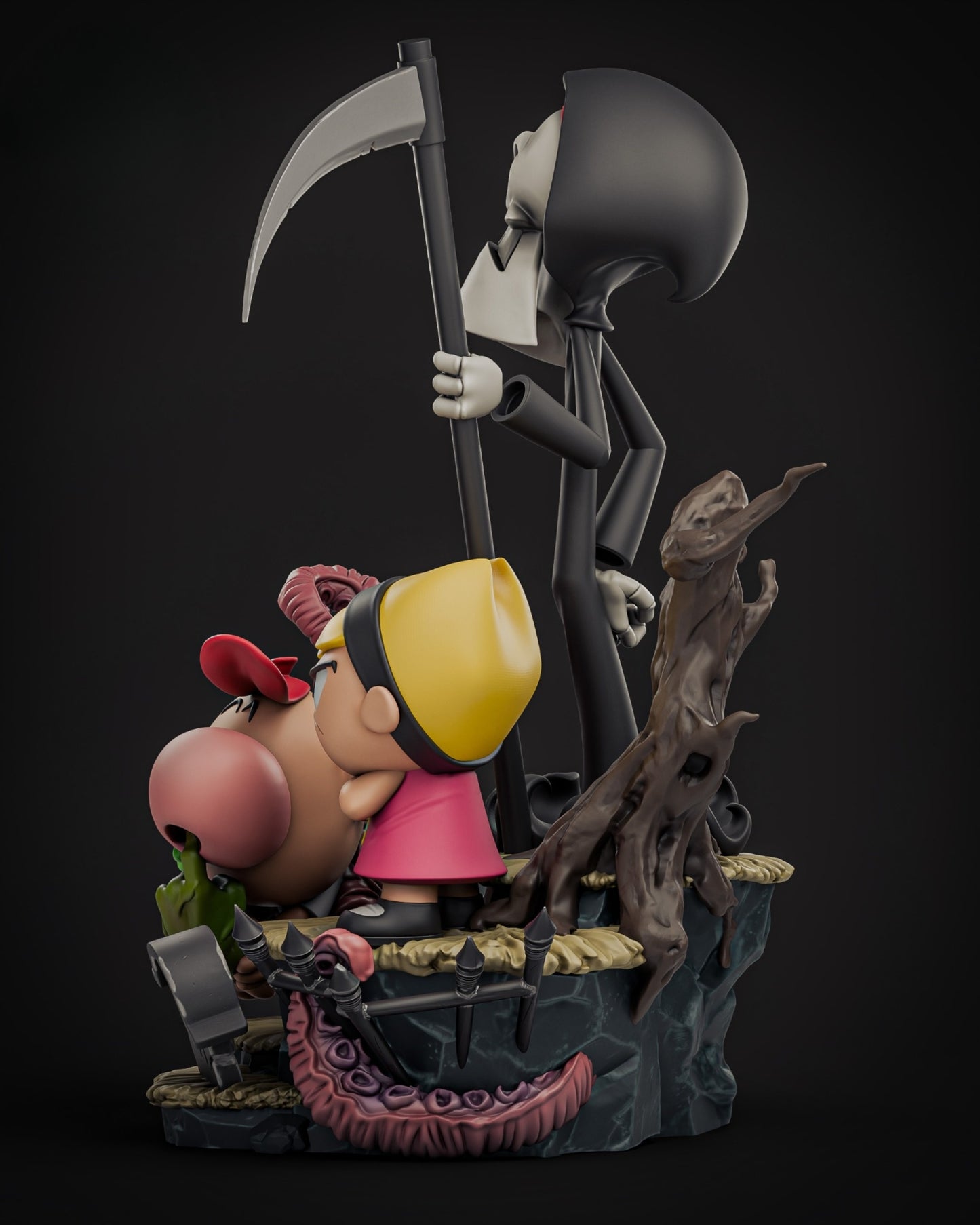 1297 Billy and Mandy - STL 3D Print File