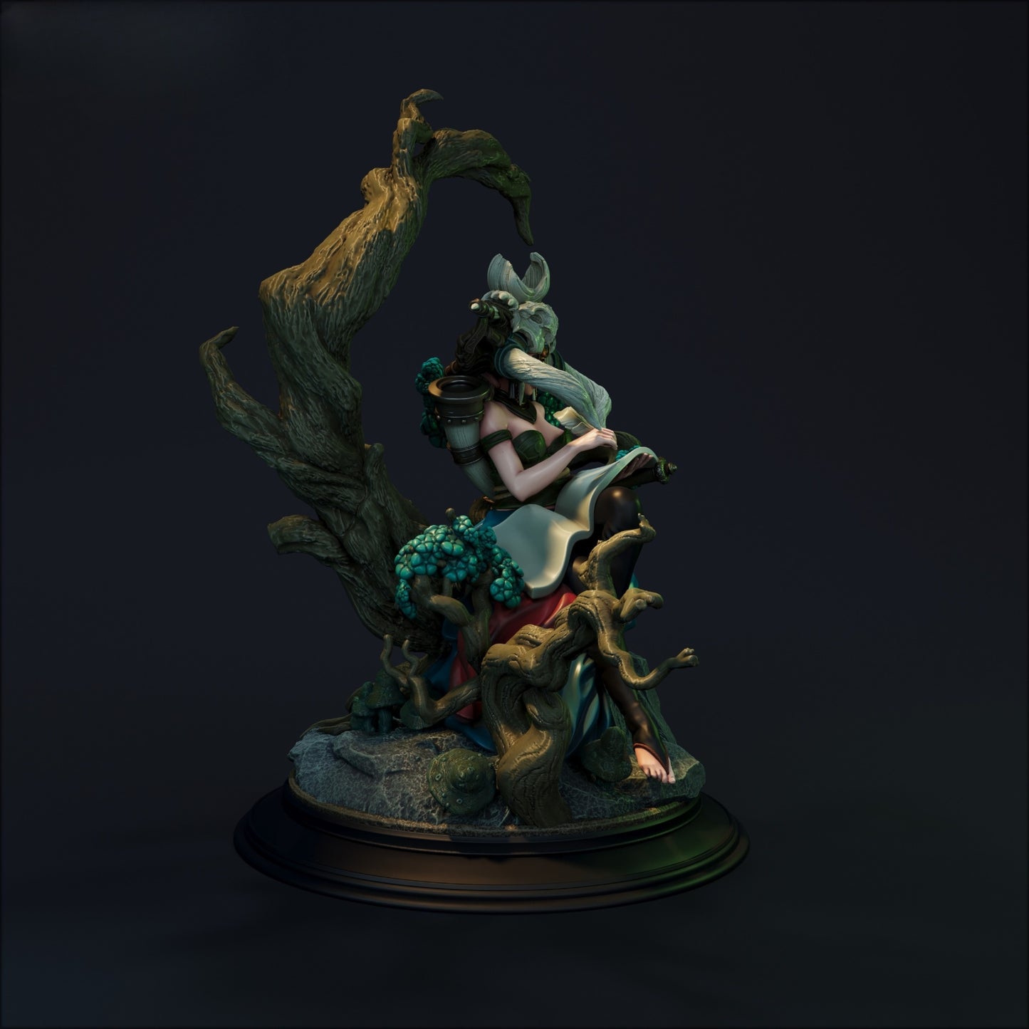1317 Tuoaleen Prophetess NSFW - STL 3D Print Files