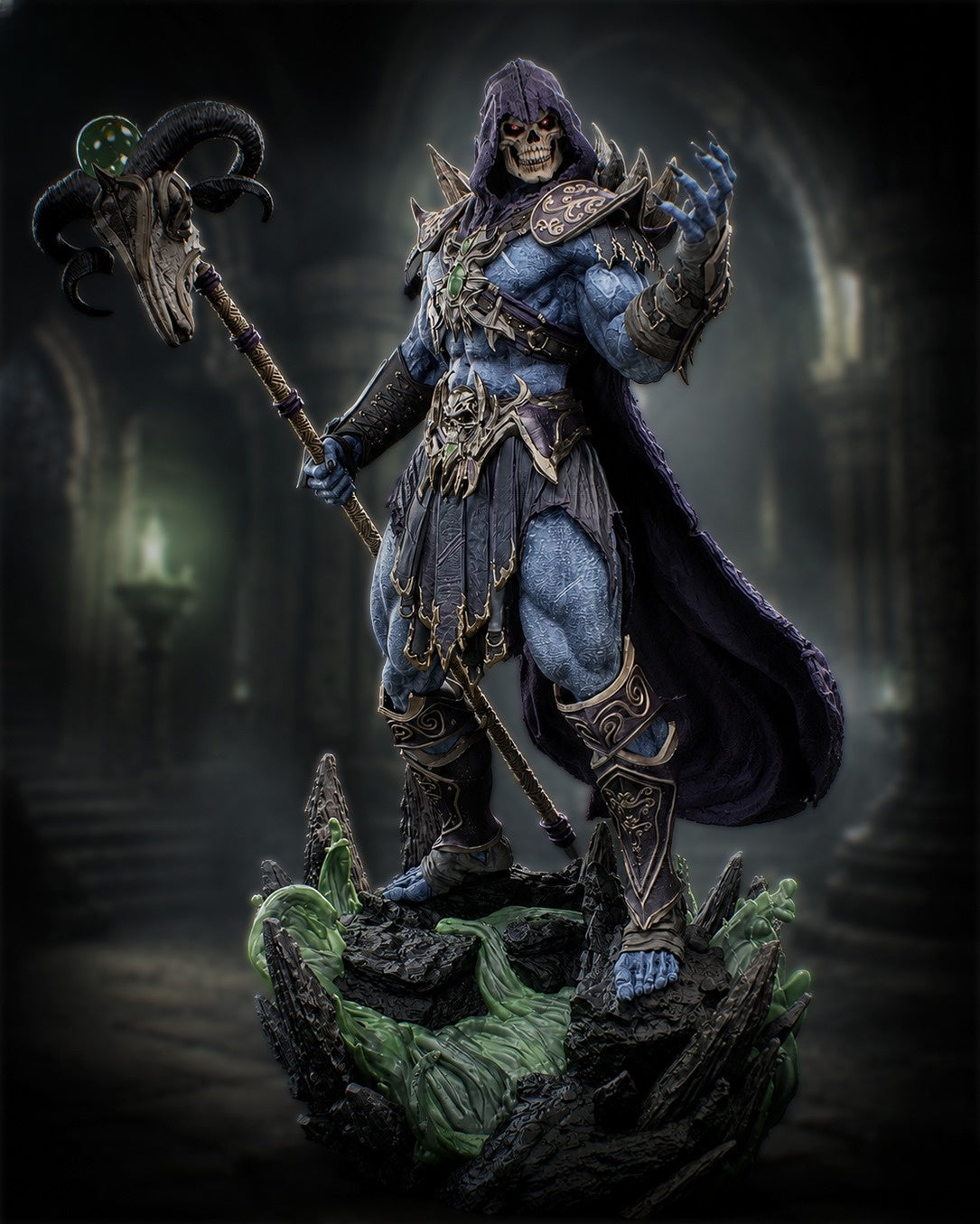 1369 Skeletor_Masters of the Universe - STL 3D Print Files