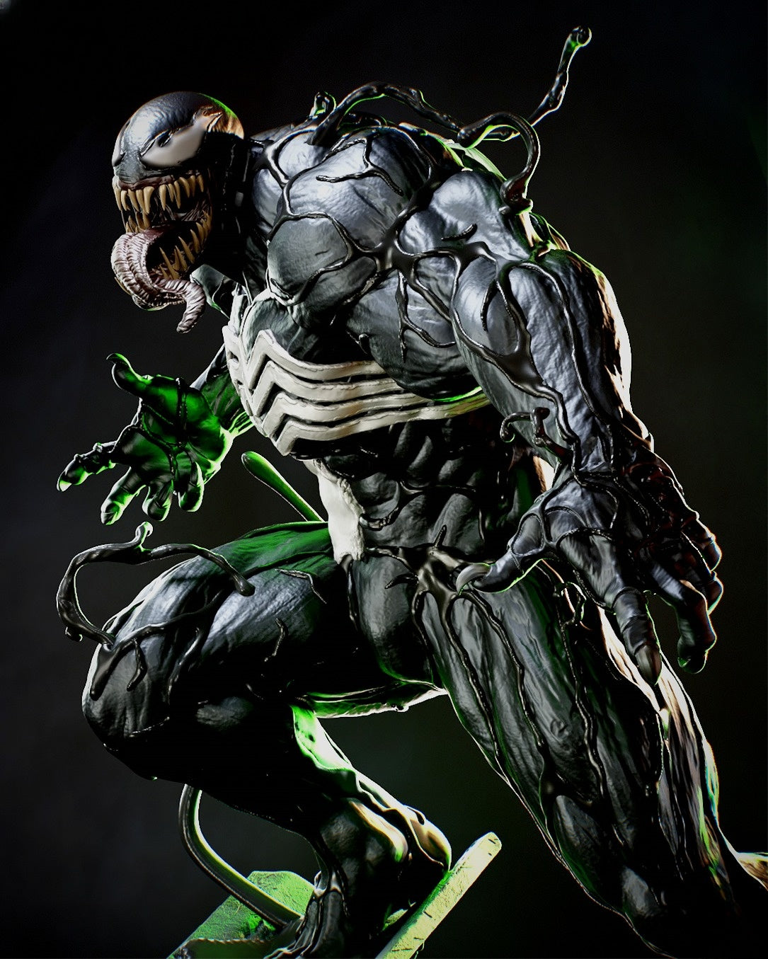 1371 The Symbiote_Marvel Comics - STL 3D Print Files