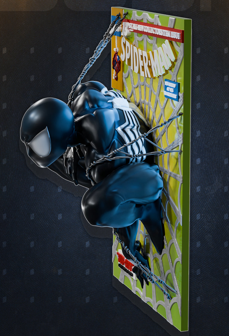 1421 Venom Spiderman Poster - STL 3D Print Files