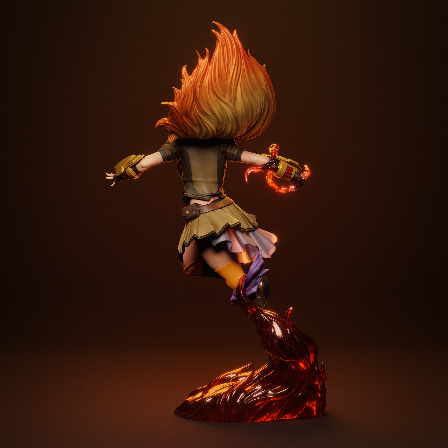 1442 Yang Xiao Long_RWBY - STL 3D Print Files