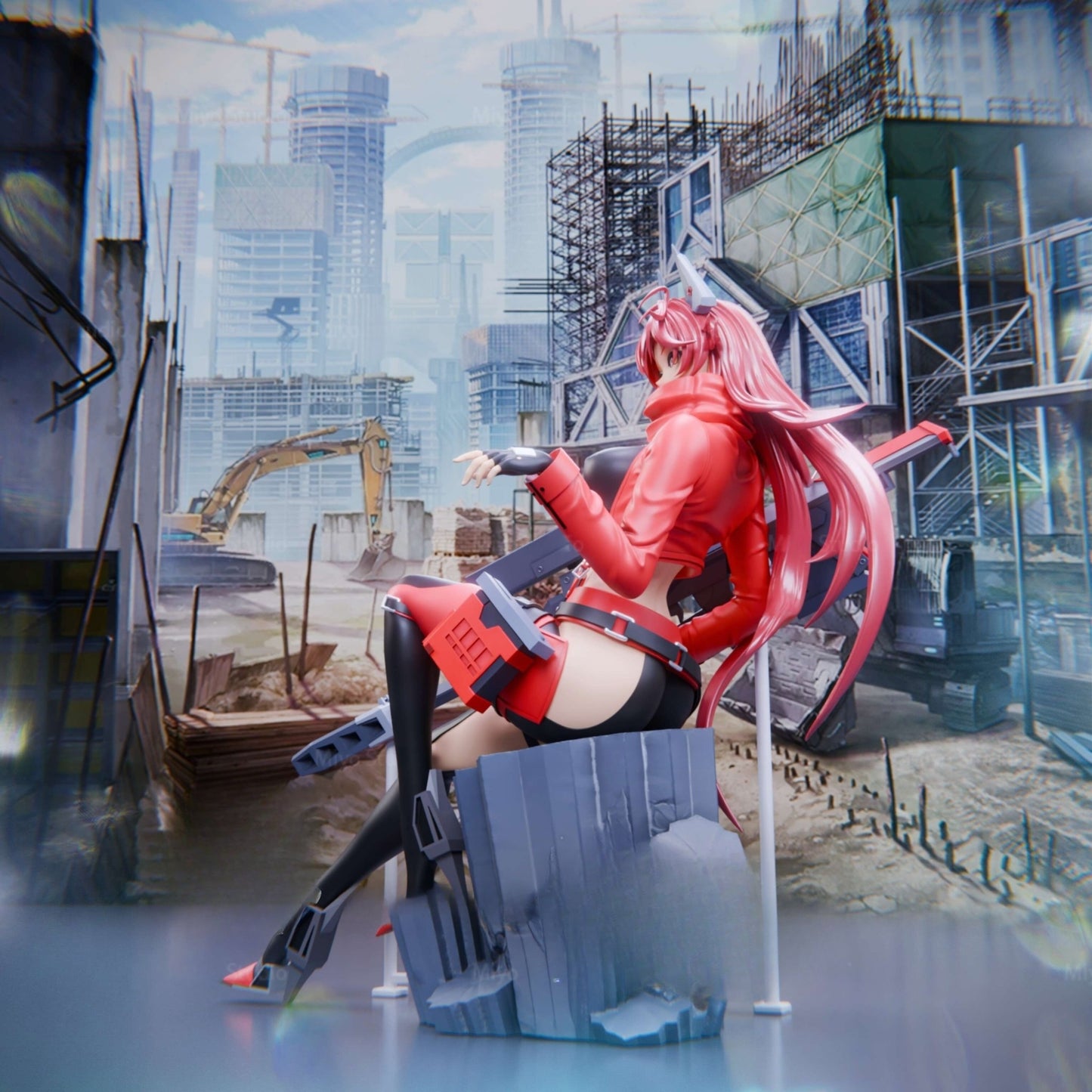 1465 Red Hood_Nikke NSFW - STL 3D Print Files