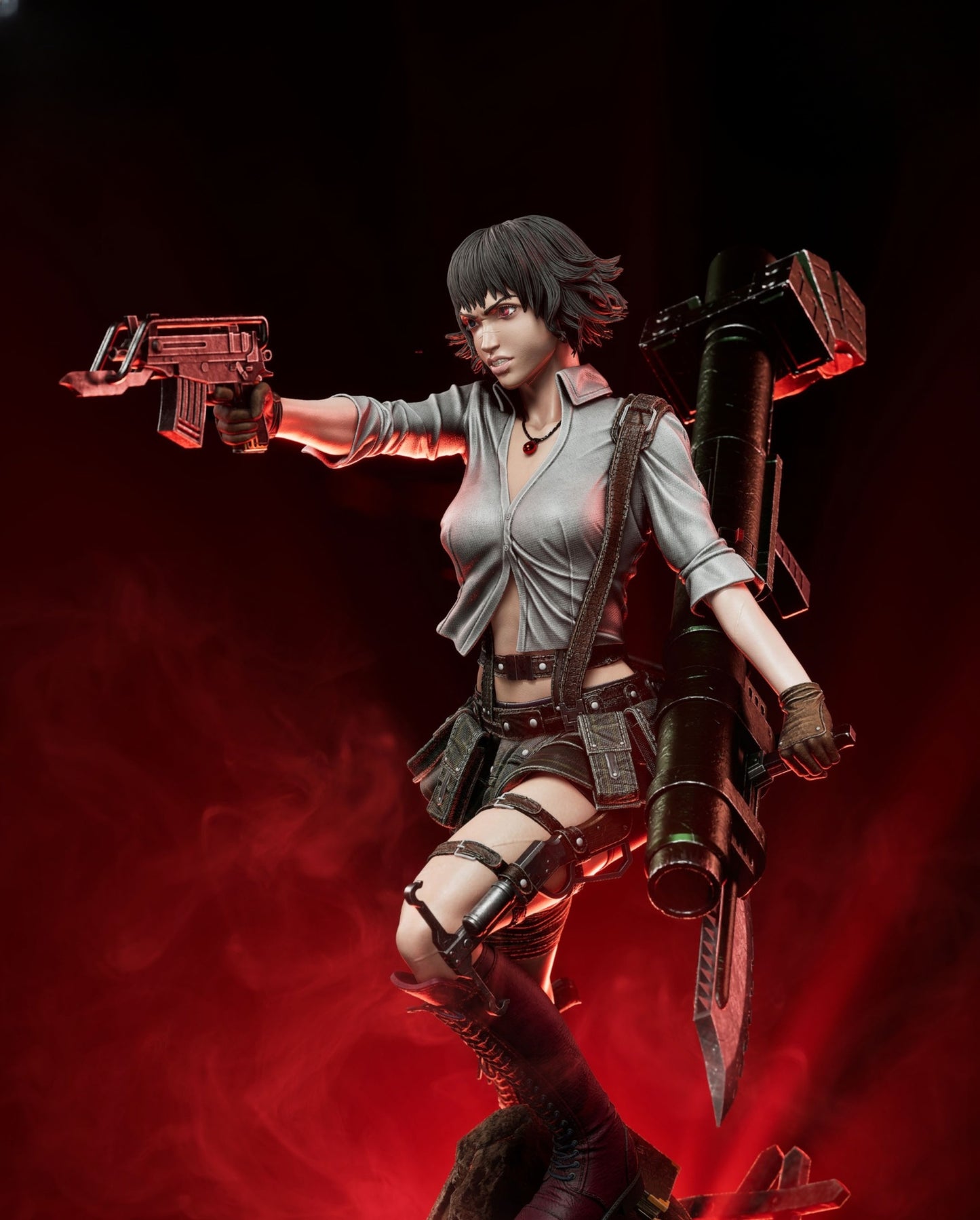 1572 Lady_Devil May Cry 3 - STL 3D Print Files