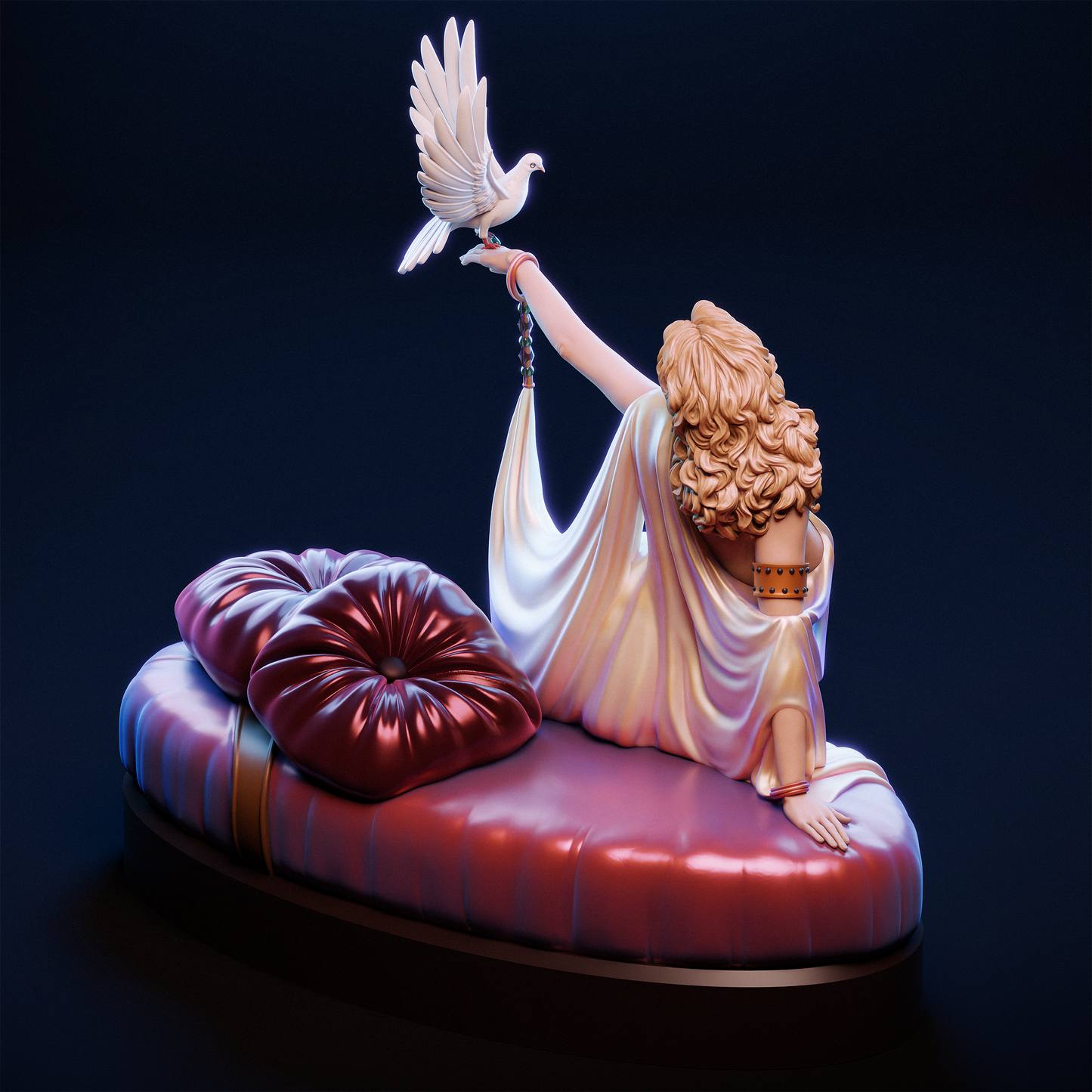 1443 Aphrodite Pinup - STL 3D Print Files