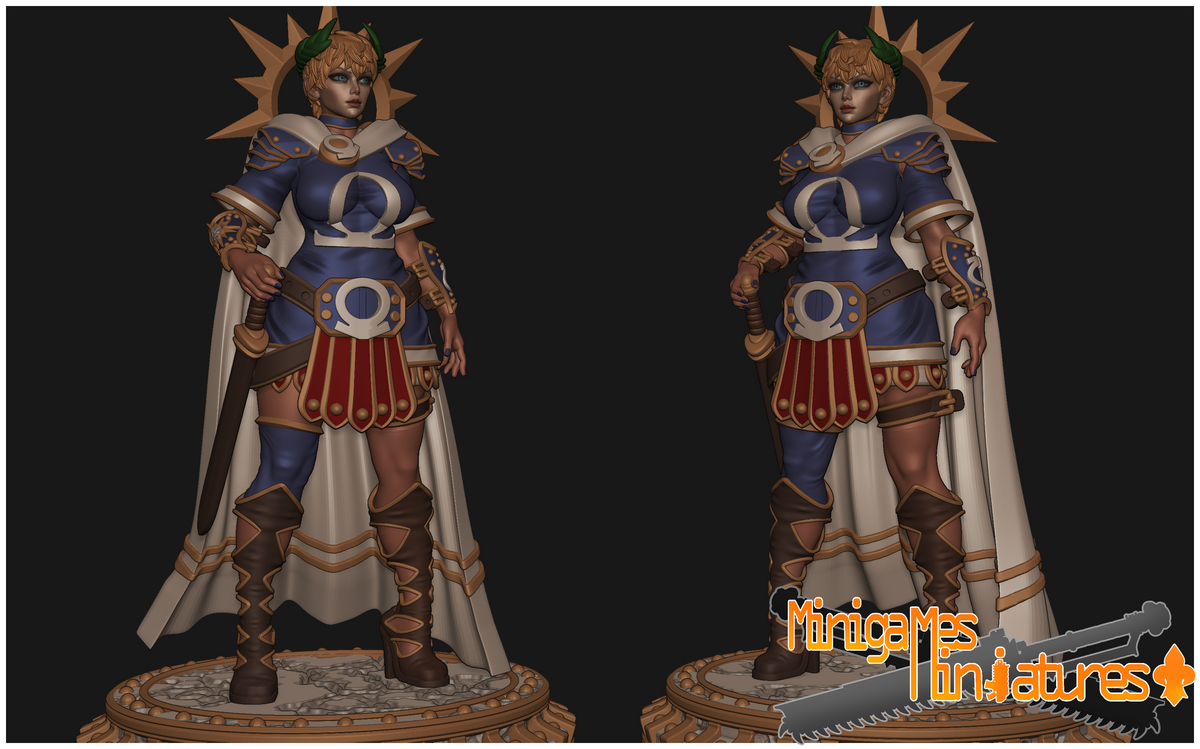 1879 High Praetorian Rubelia_Miniatures - STL 3D Print Files