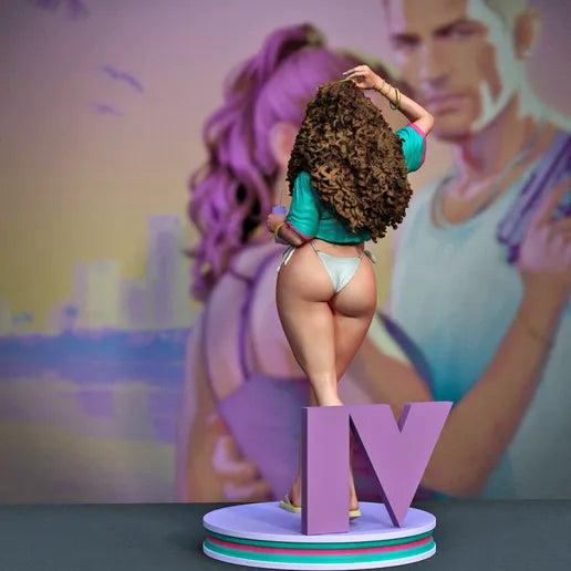 1315 GTA VI_CoverGirl - STL 3D Print Files
