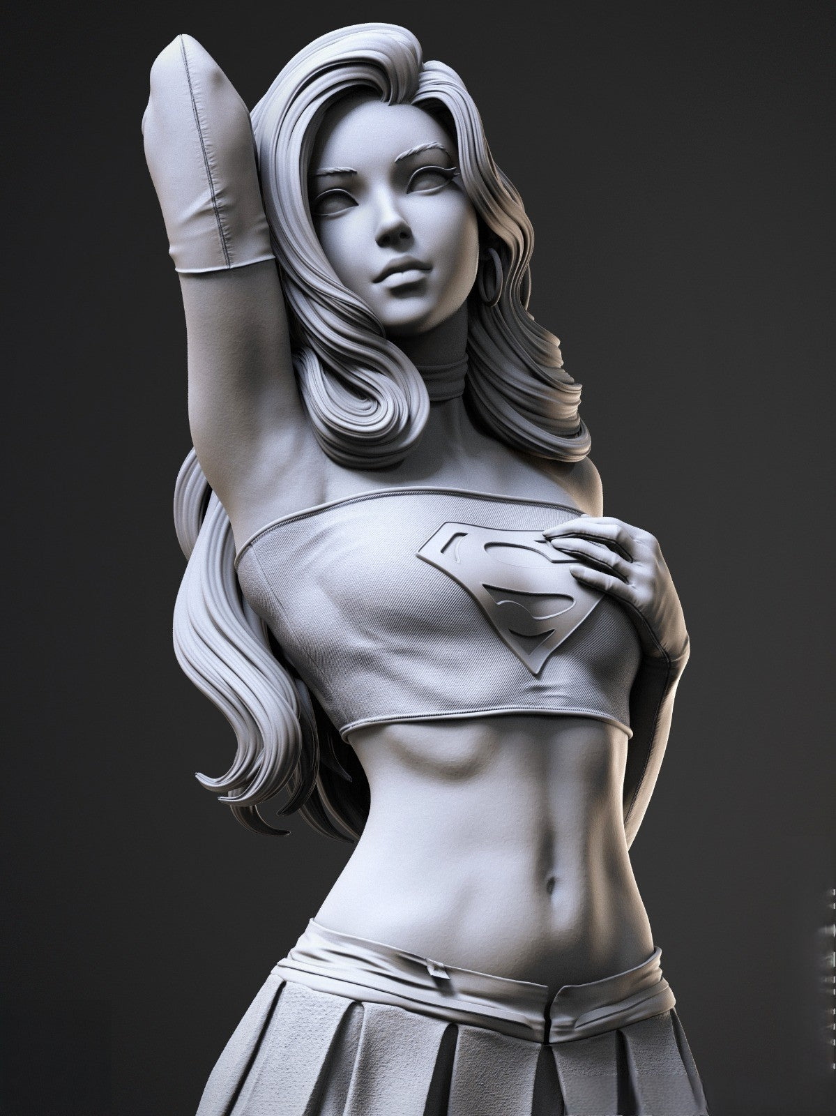 0426 Supergirl - DC Comics (1456) - STL 3D Print Files