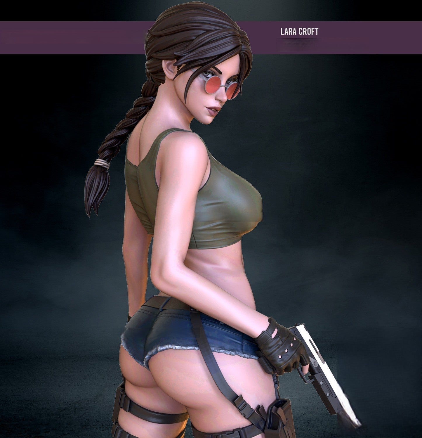 0132 Lara Croft NSFW - Tomb Raider (1530) - STL 3D Print Files