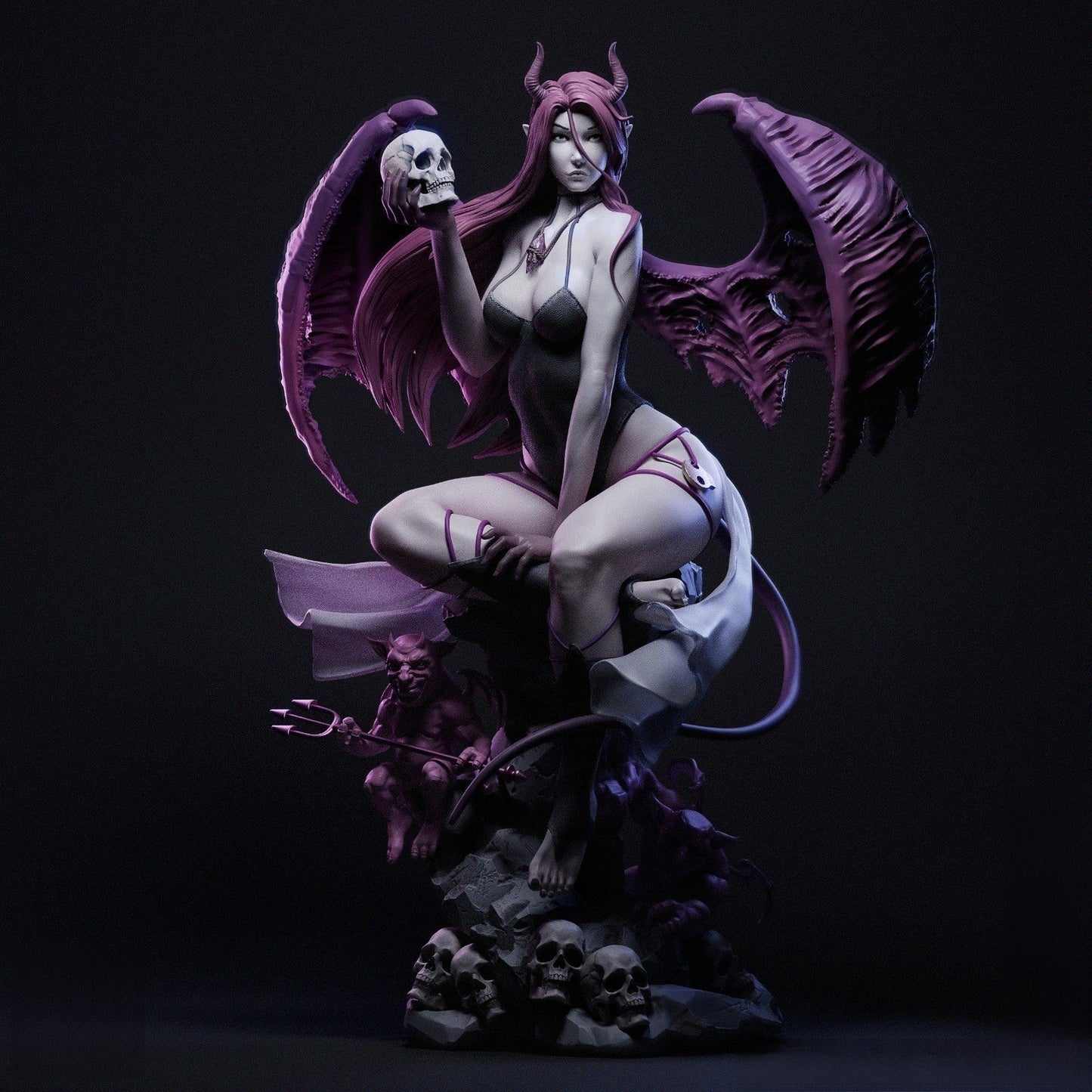 0467 Succubus - STL 3D Print Files
