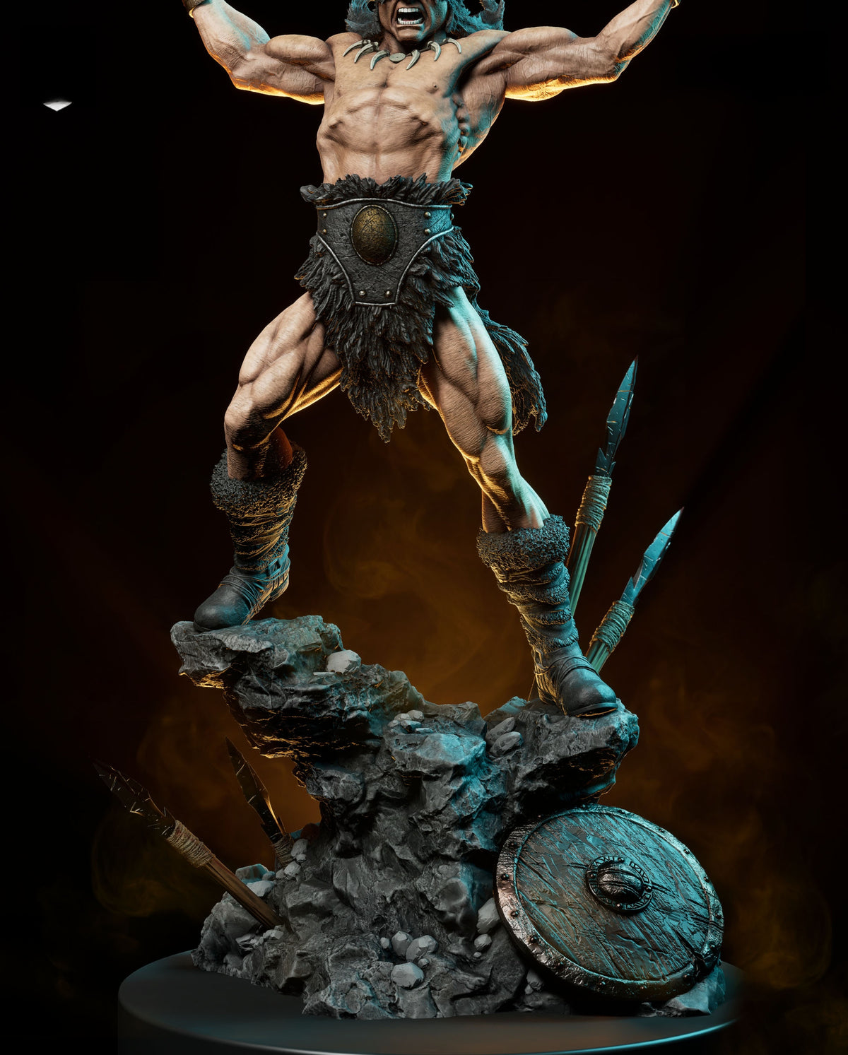 1800 The Dark Wolf - STL 3D Print Files