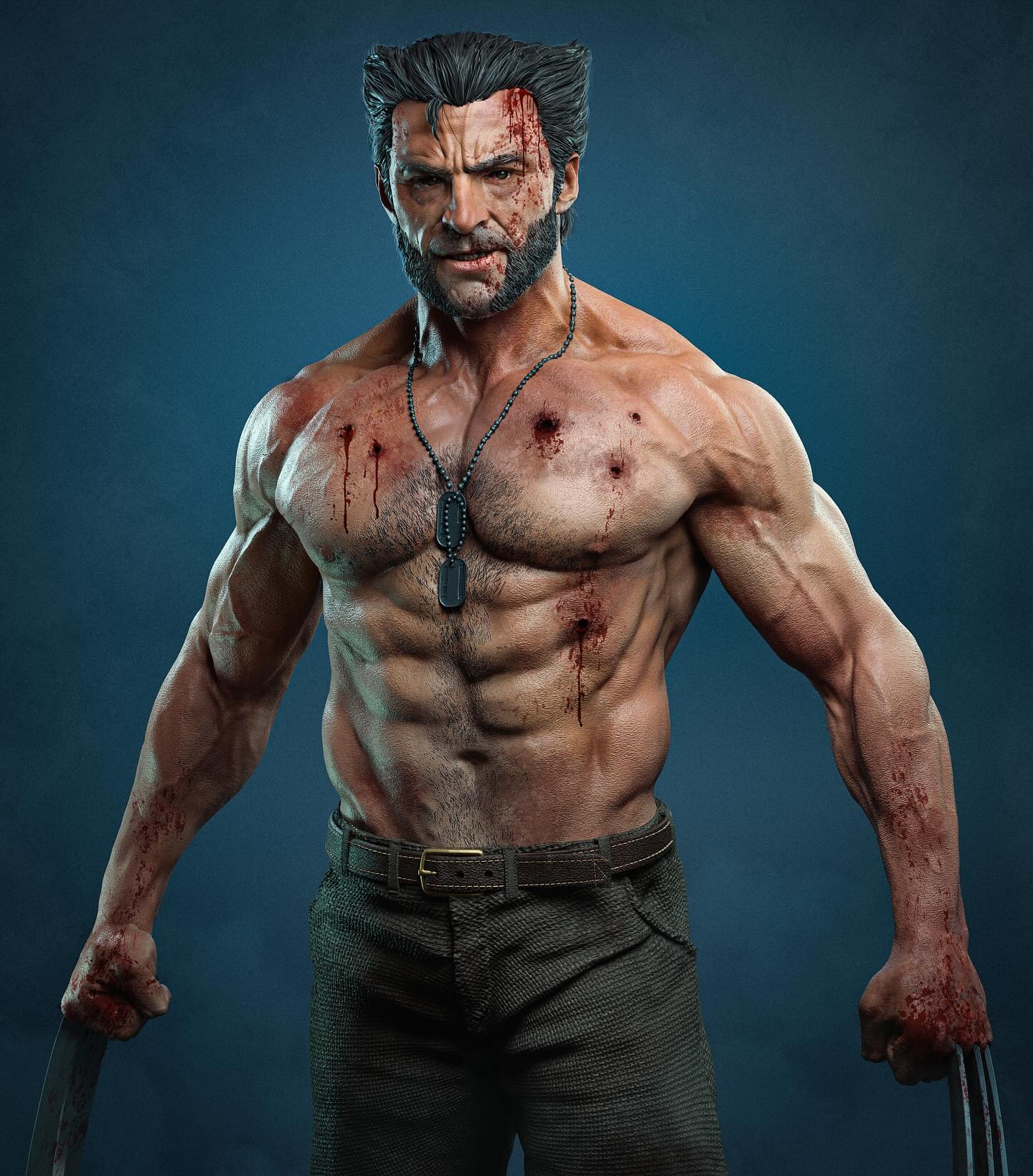 0510 WOLVERINE - LOGAN (2244) - STL 3D Print Files