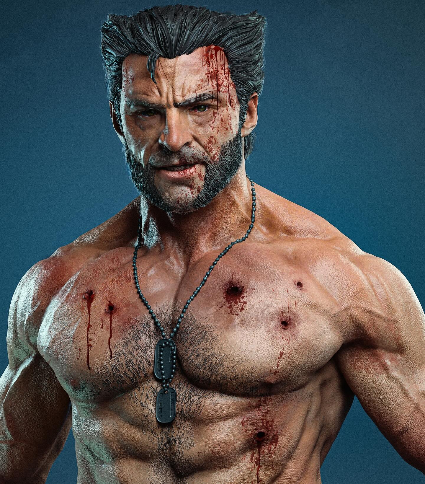 0510 WOLVERINE - LOGAN (2244) - STL 3D Print Files